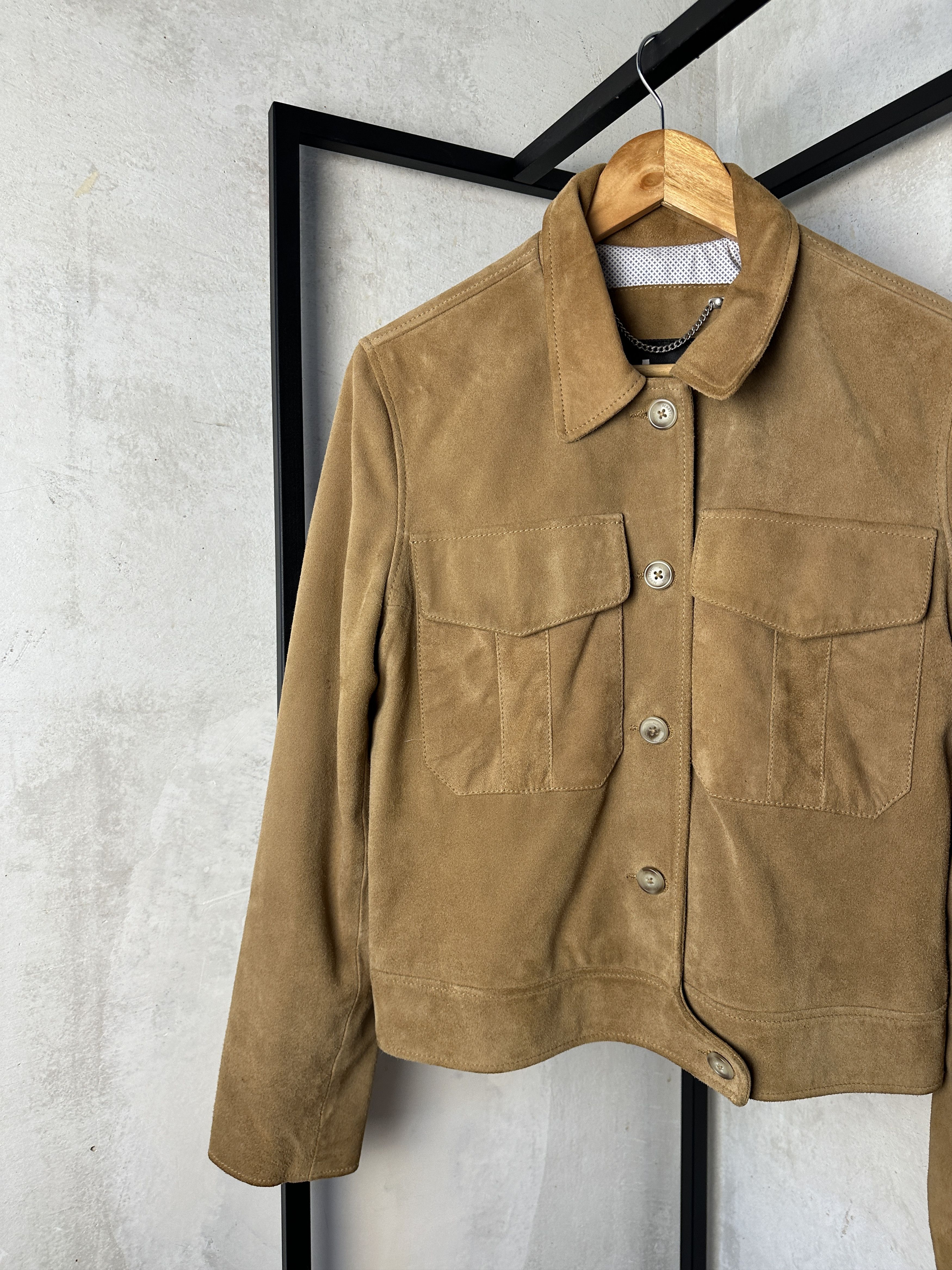 Schott Schott NYC Suede Trucker Jacket Size M / US 6-8 / IT 42-44 - 3 Thumbnail