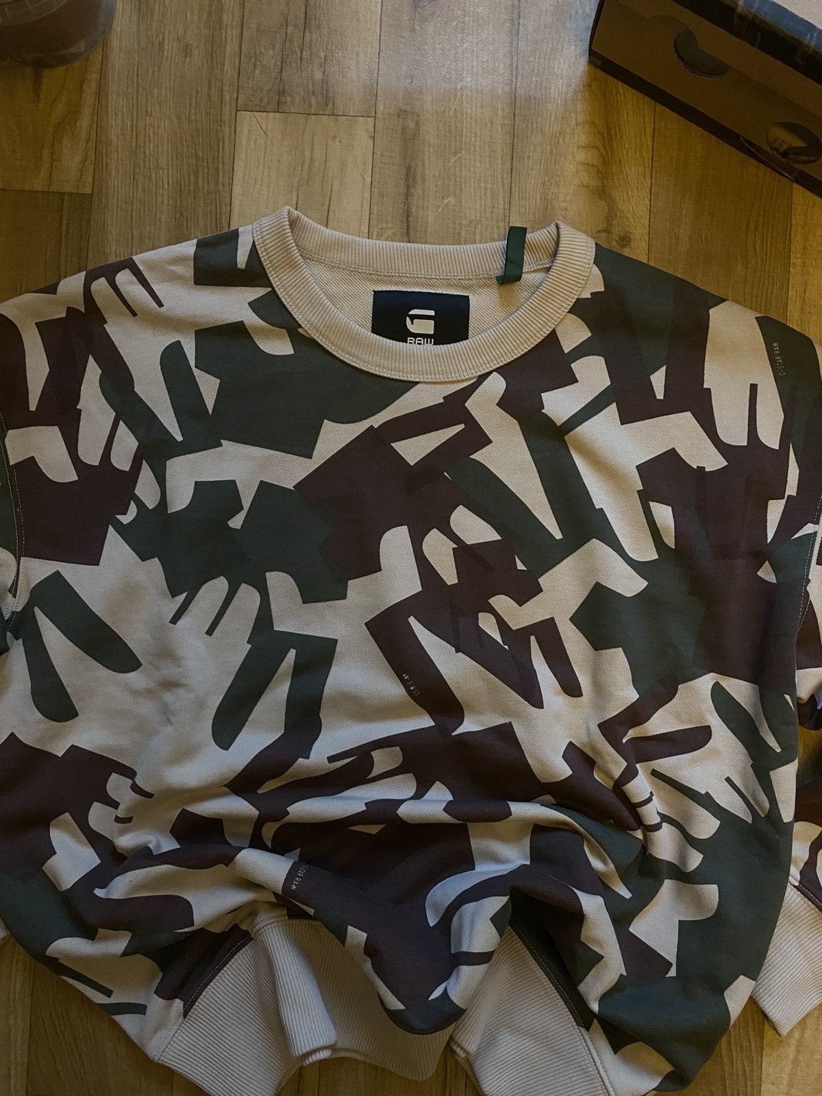 G-Star × Vintage G-Star RAW Camo Crewneck Sweatshirt Size US M / EU 48-50 / 2 - 4 Thumbnail