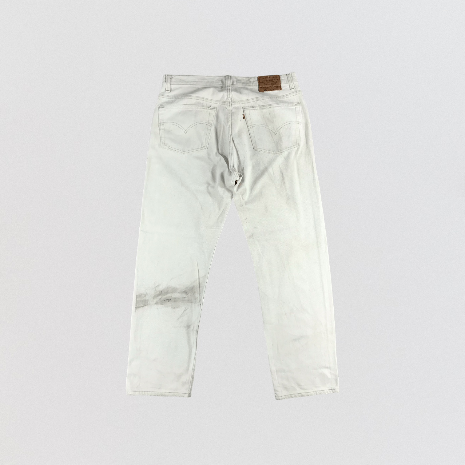 Levi's 90s Vintage Light Wash Levis 501 Jeans-JM2532 Size US 36 / EU 52 - 2 Thumbnail