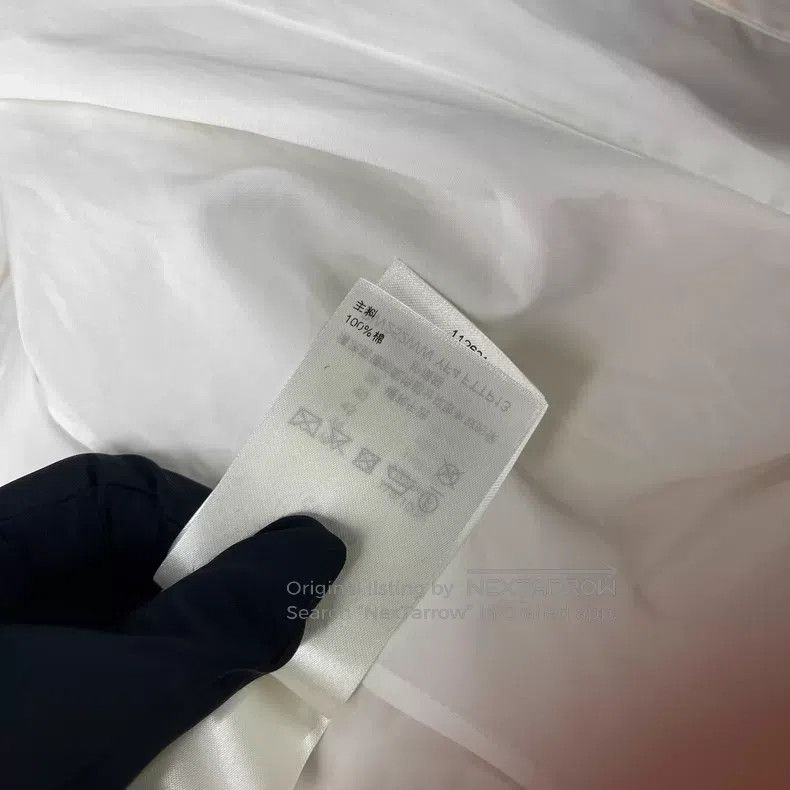 Louis Vuitton Louis Vuitton White Shirt Size XXS / US 00 / IT 34 - 4 Thumbnail