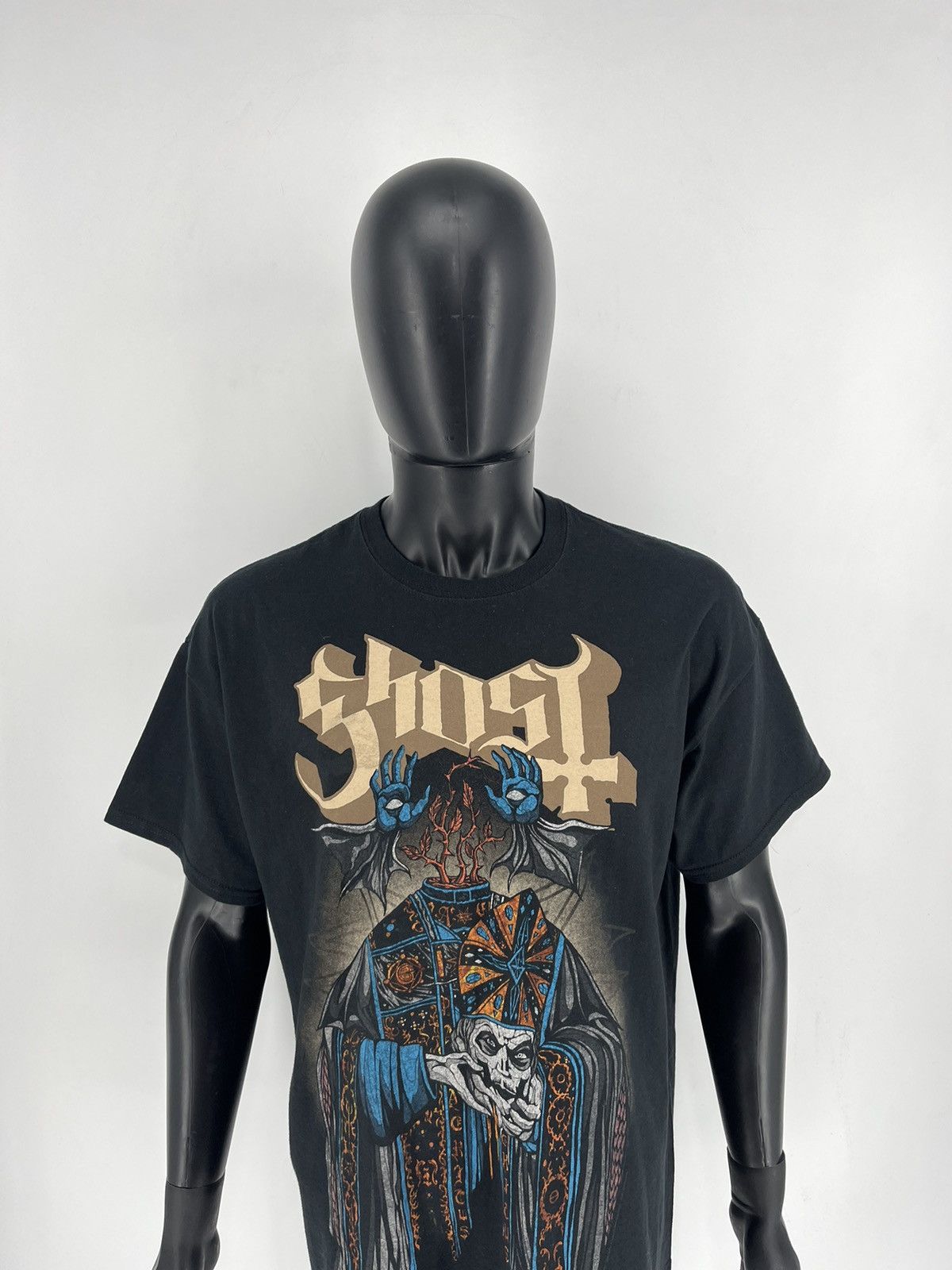 Band Tees Vintage 90s Ghost 666 Skulls Vamp Dead Face Horror Tee 90s Size US XL / EU 56 / 4 - 5 Thumbnail