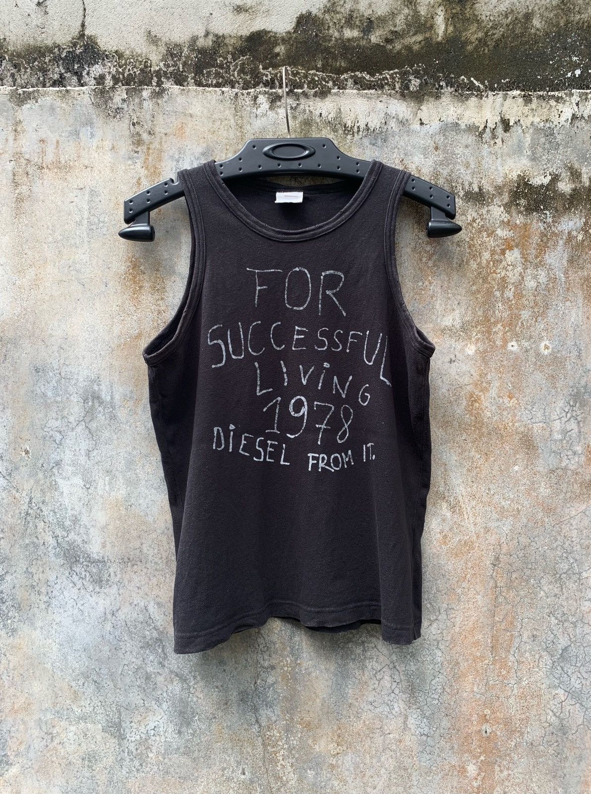 Diesel y2k Diesel Tank Top Black Faded Size L / US 10 / IT 46 - 1 Thumbnail