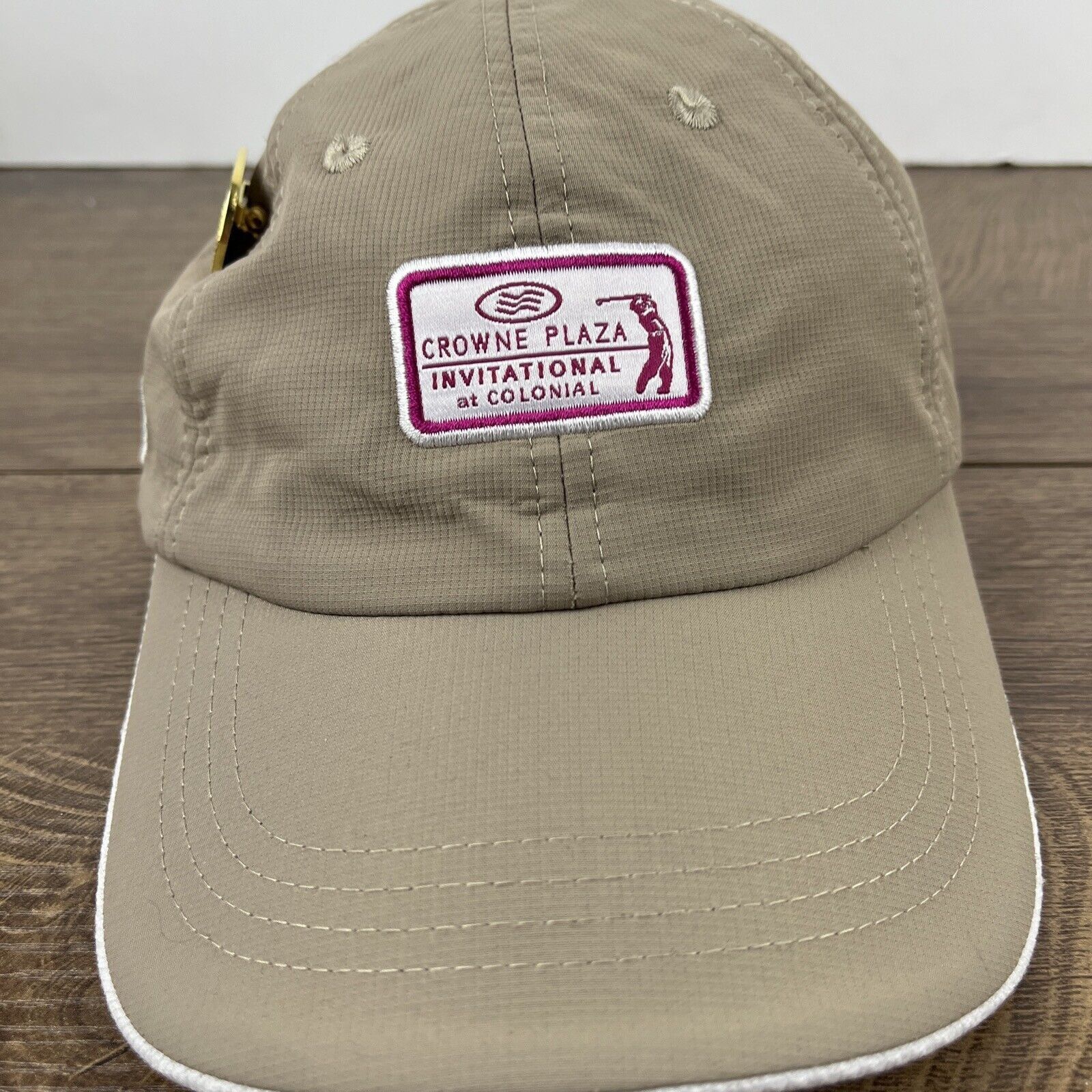 Other Crowne Plaza Invitational Colonial Hat Tan Brown Hat Adjusta Size ONE SIZE - 6 Thumbnail