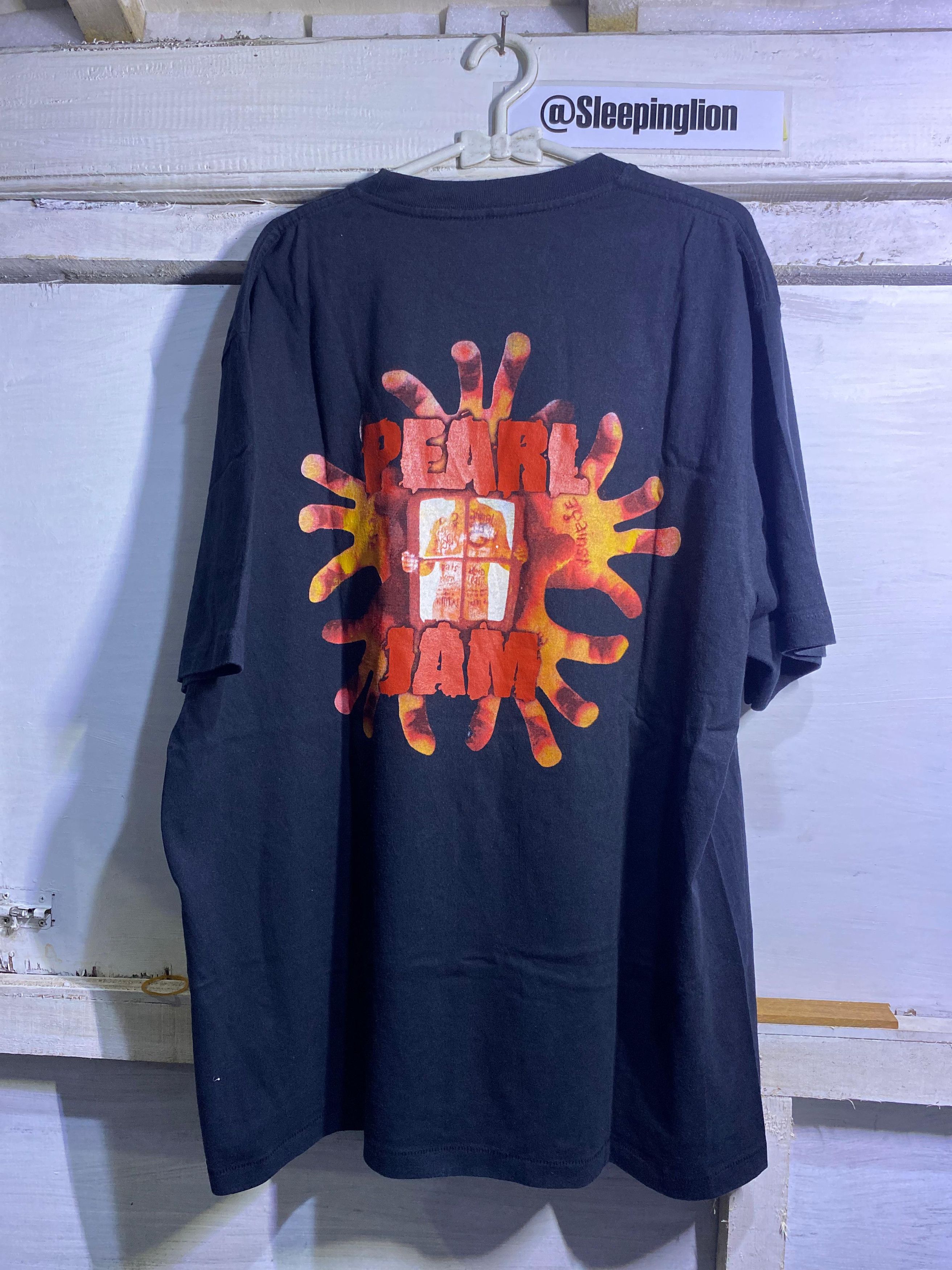 Band Tees × Vintage Pearl Jam bootleg x Five against one Size US XL / EU 56 / 4 - 2 Thumbnail