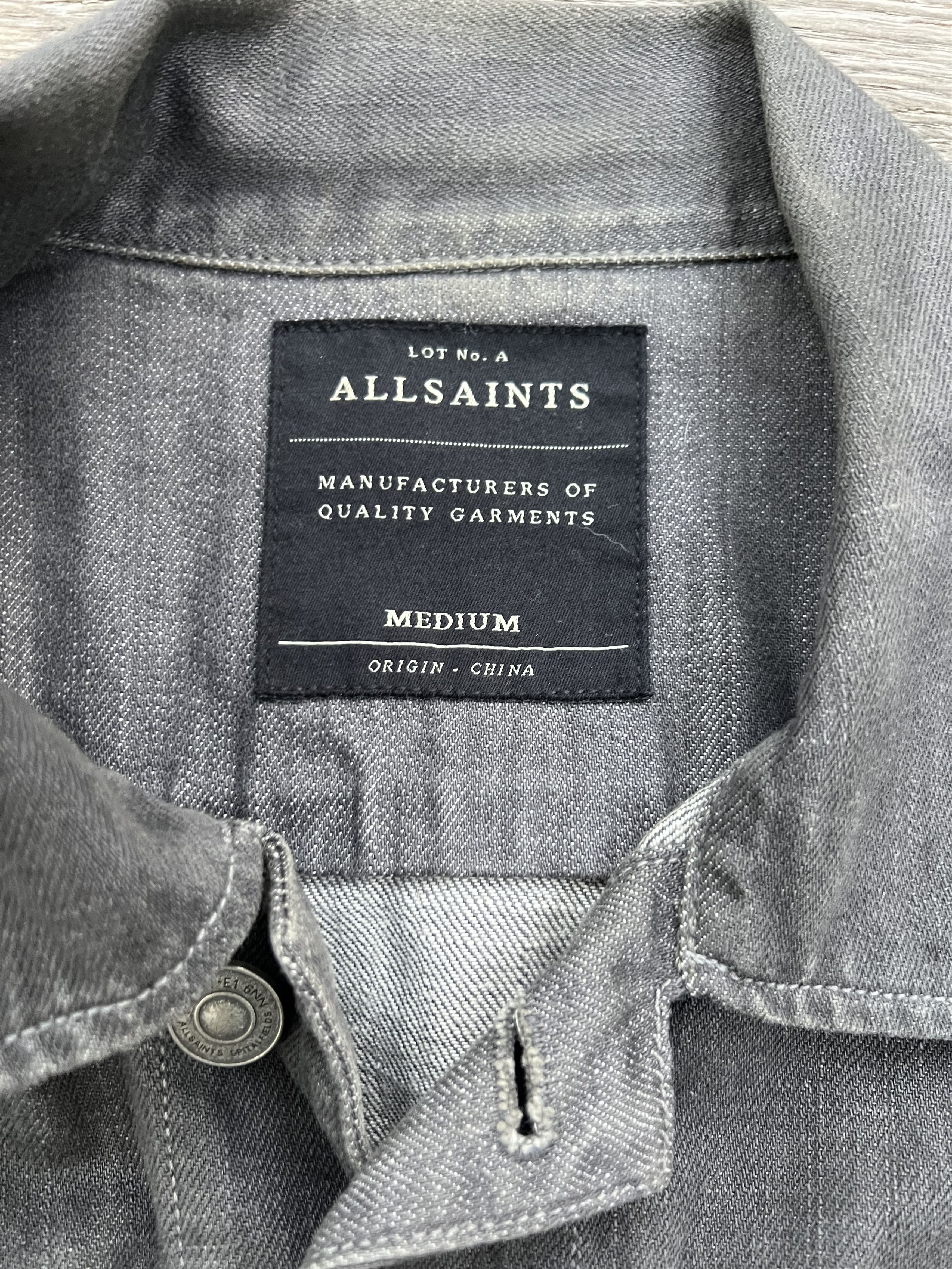 Allsaints Denim Jacket Size US M / EU 48-50 / 2 - 8 Thumbnail