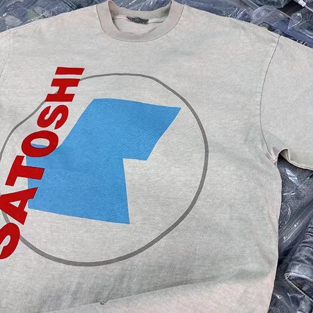 Japanese Brand SATOSHI Letter Print Size US M / EU 48-50 / 2 - 3 Thumbnail