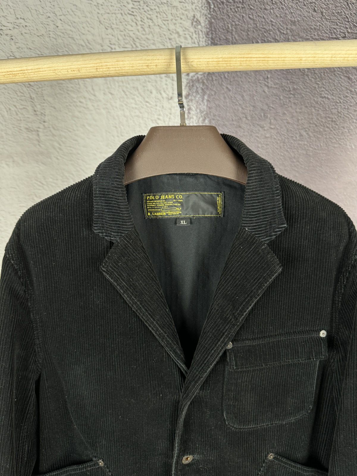 Polo Ralph Lauren × Vintage Polo Jeans Company Ralph Lauren Corduroy Jacket Blazer Size US XL / EU 56 / 4 - 11 Thumbnail