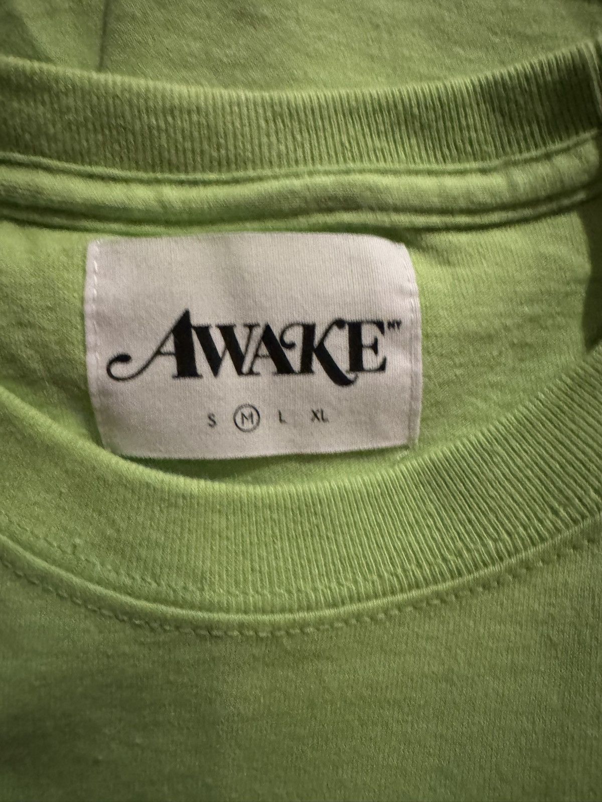 Awake NY Awake NY The World is Yours Tee Neon Green Size US M / EU 48-50 / 2 - 5 Thumbnail