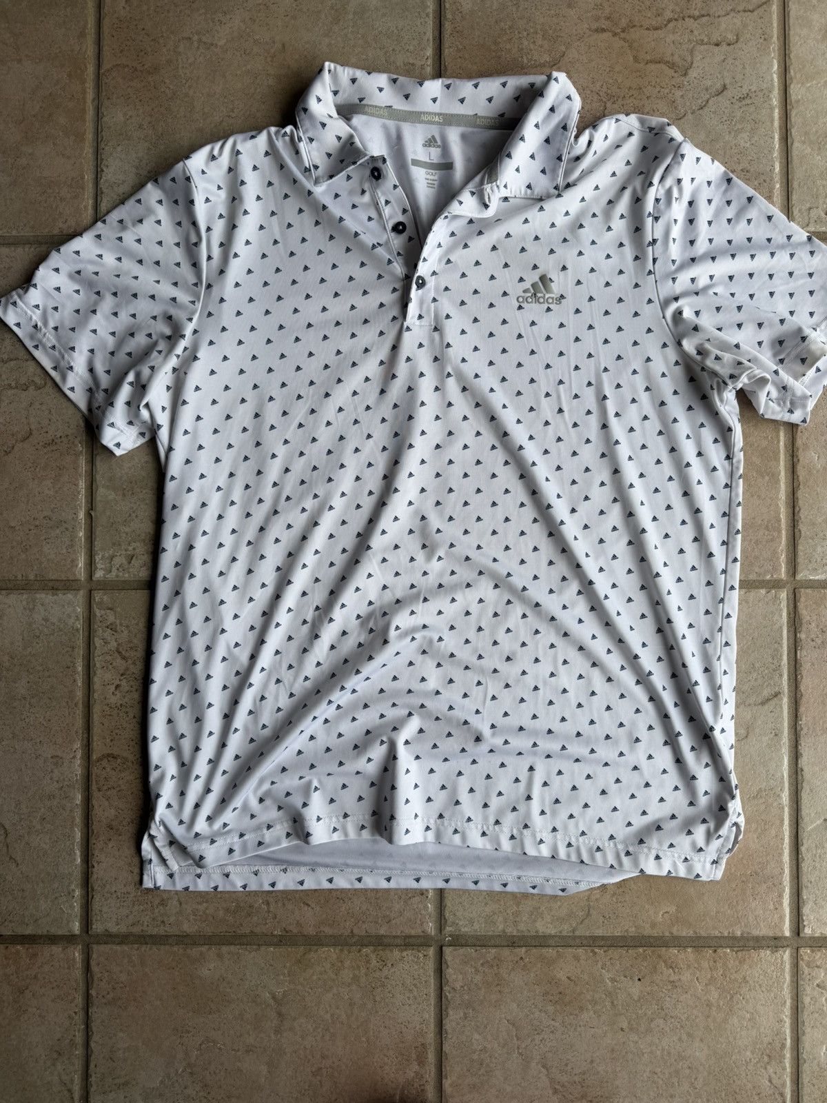Adidas Adidas Golf Logo Polo Size US L / EU 52-54 / 3 - 1 Thumbnail