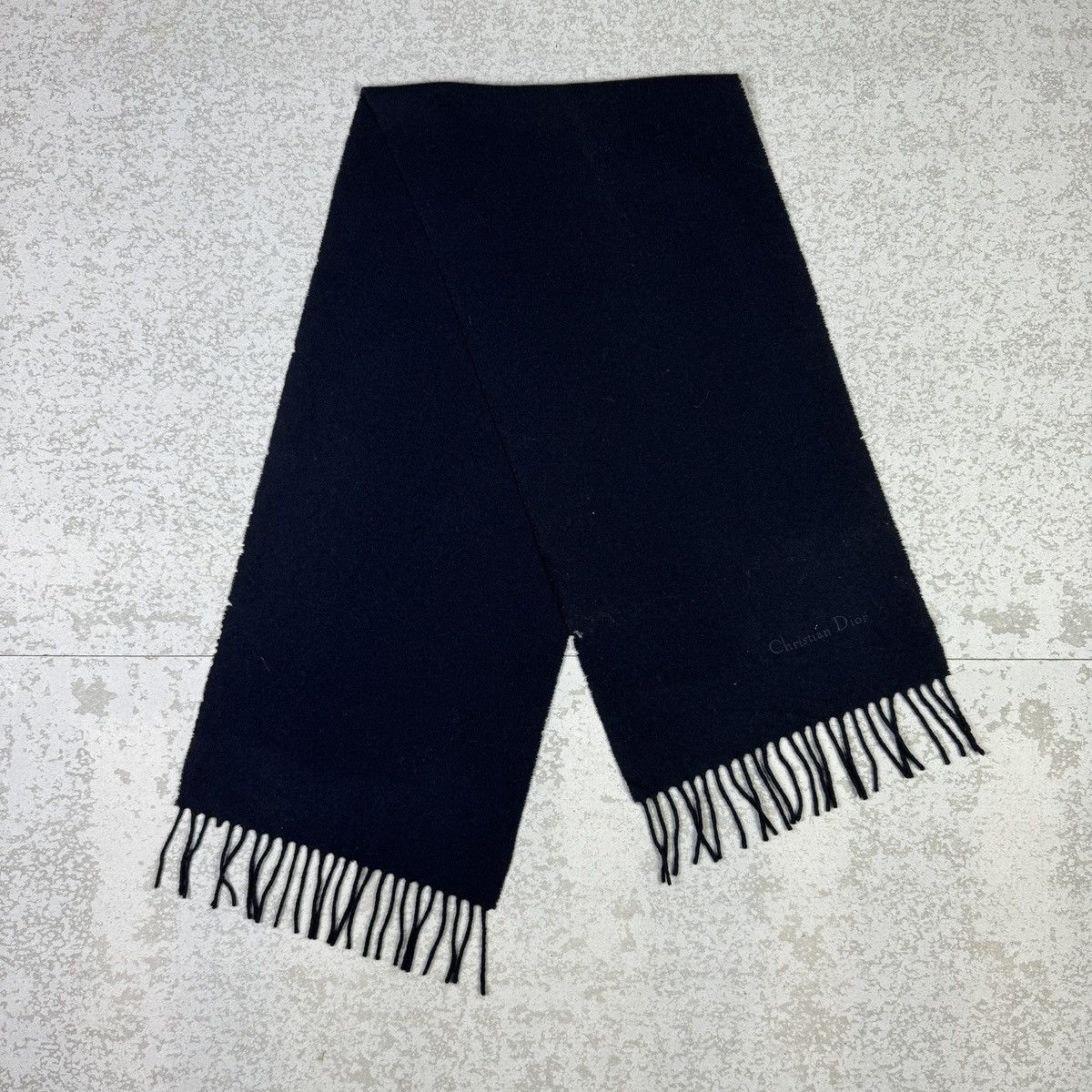 Christian Dior Monsieur Christian Dior Plain Scarf / Muffler / Neckwear - as009 Size ONE SIZE - 4 Thumbnail