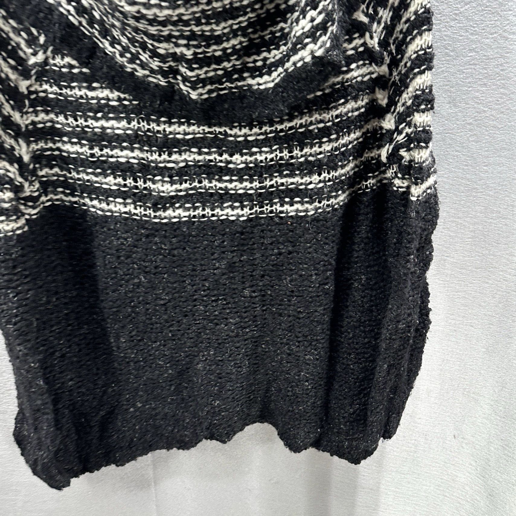Free People VINTAGE Free People Sweater Women XS Wool Blend Cowl Neck Striped Boho 90s Mens? Size XS / US 0-2 / IT 36-38 - 4 Thumbnail