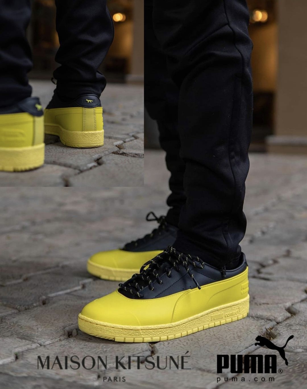 Maison Kitsune Puma X Maison Kitsuné Ralph Sampson 70 Mens Size US 10.5 / EU 43-44 - 1 Thumbnail