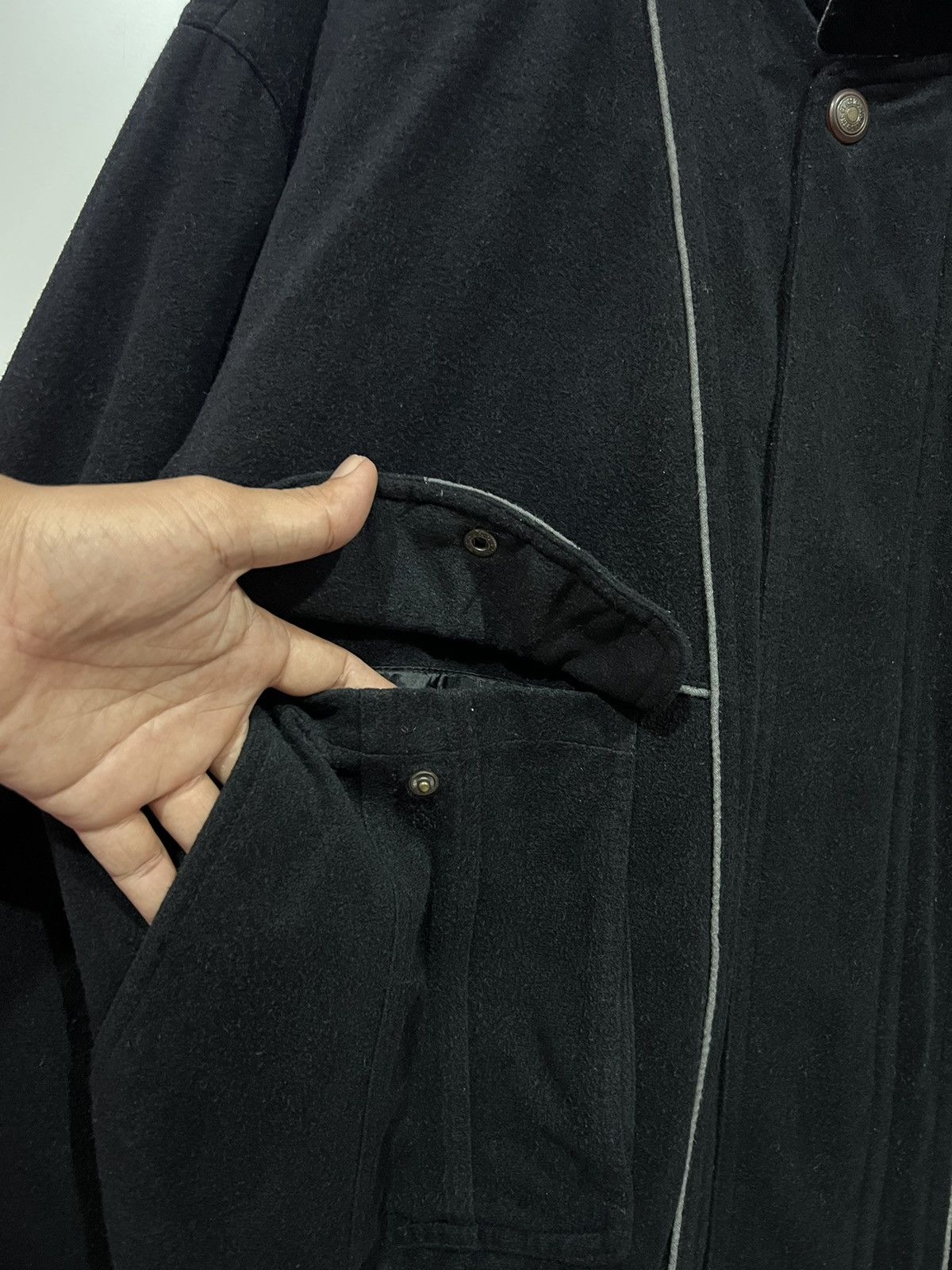 Japanese Brand 🔥 WOOL SAFARI ROOKIE BOMBER MULTIPOCKET - L Size US L / EU 52-54 / 3 - 4 Thumbnail