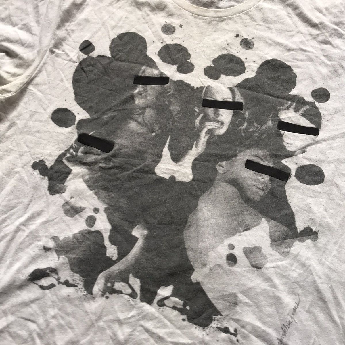 Calvin Klein VINTAGE CALVIN KLEIN TEE GIRLS ART ABSTRACT Y2K 90s Size US XXL / EU 58 / 5 - 3 Thumbnail