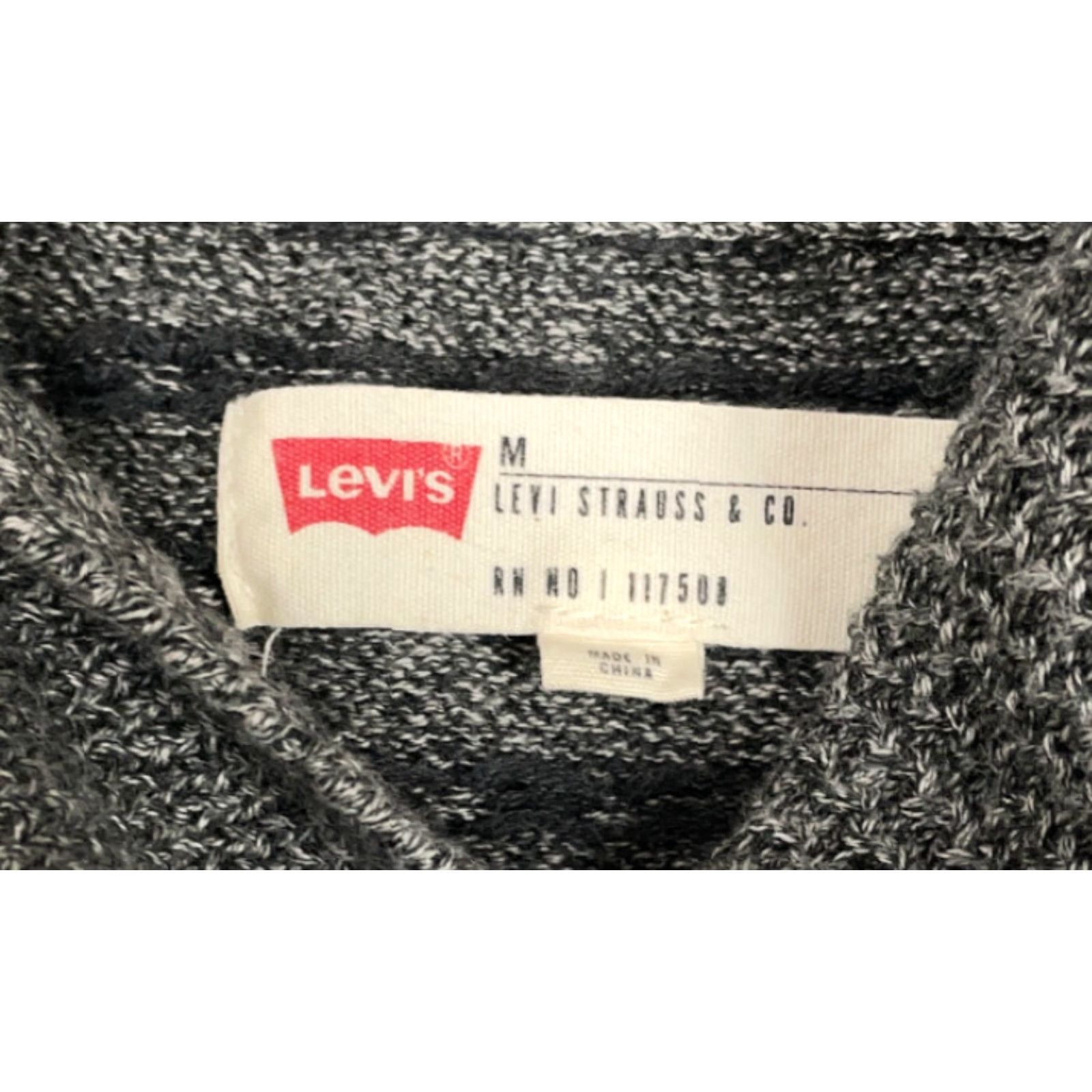 Levi's Levi's Sweater Adult Medium Gray Geometric Fair Isle Cotton Knit Shawl Collar Pullover Mens Regular Size M Ski Style Vintage: No Size US M / EU 48-50 / 2 - 4 Thumbnail