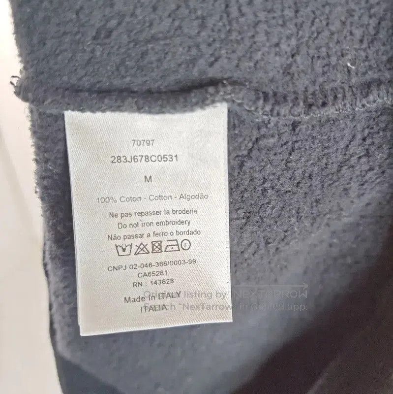 Dior Dior Black Cotton Logo Hoodie for Women . Size M / US 6-8 / IT 42-44 - 4 Thumbnail