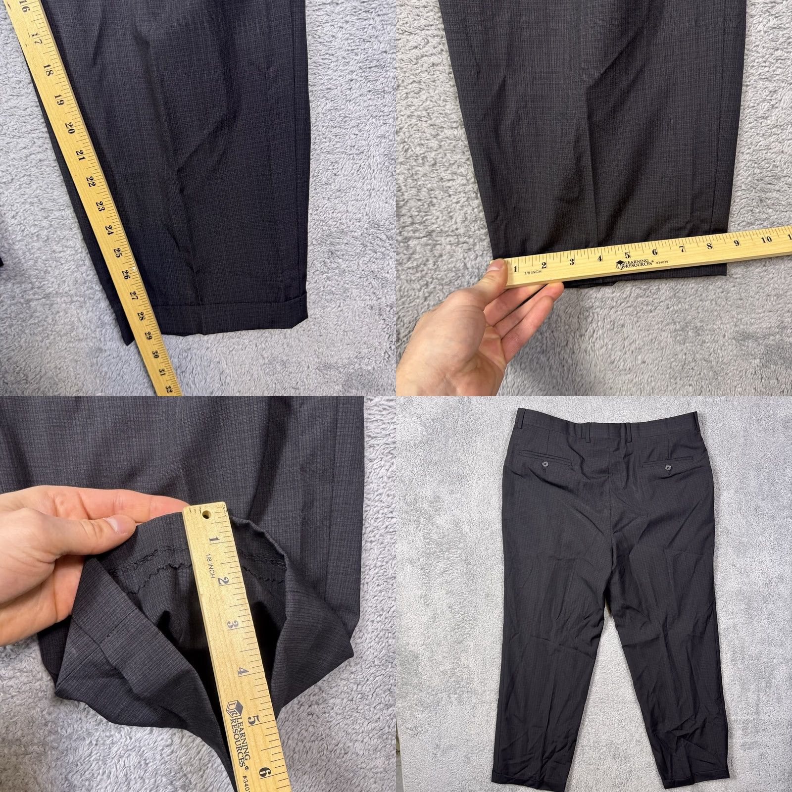 Jack Victor VINTAGE Jack Victor Suit Mens 2 Piece Blazer Jacket Slacks Set Wool Luxor CT 44R 38R Size 44R - 11 Thumbnail