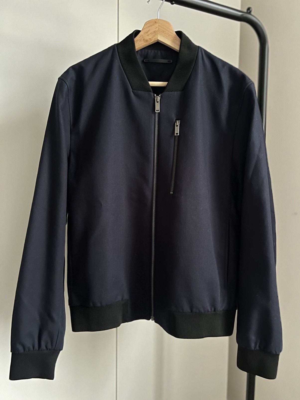 Cos COS x MR PORTER Navy Bomber Jacket – Never Worn with Tags Size US L / EU 52-54 / 3 - 1 Thumbnail