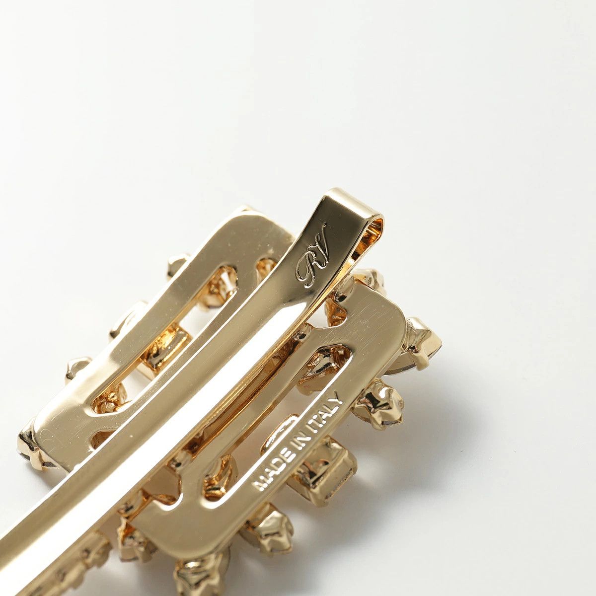 Roger Vivier o1s22i1n0325 Size: OS / Hair Clip in Gold Size ONE SIZE - 4 Thumbnail