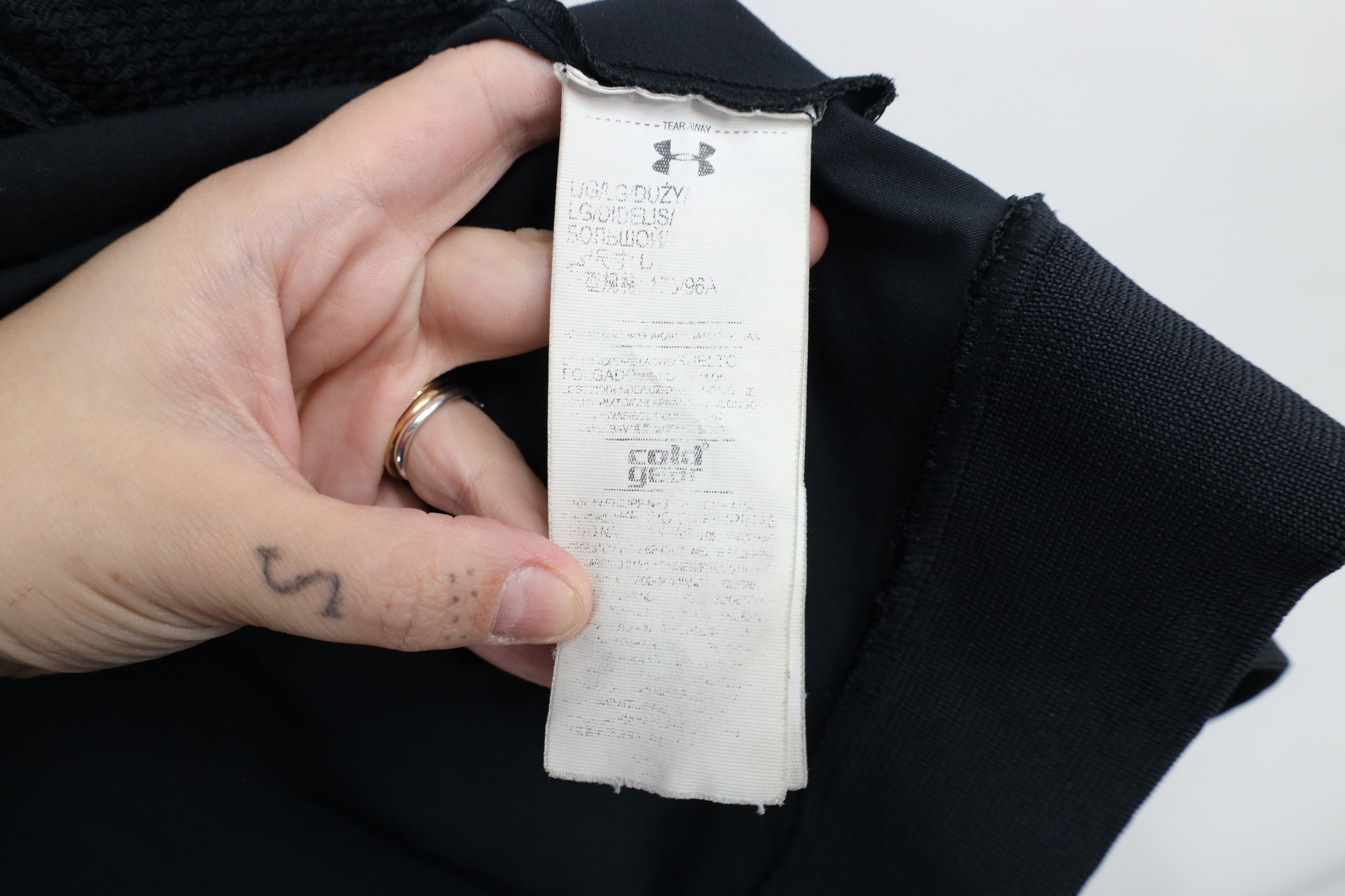 Under Armour × Vintage Under Armour Loose Fit ColdGear Full Zip Hooded Jacket Black Size US L / EU 52-54 / 3 - 8 Thumbnail