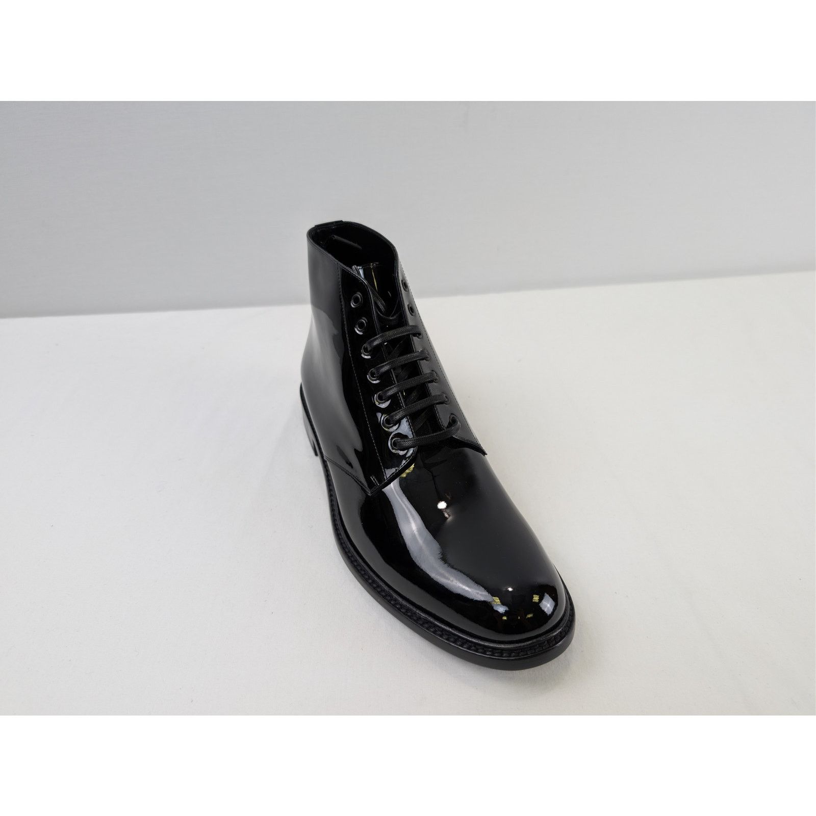 Saint Laurent Paris o1rshd1 Army 20 Lace up Boot in Black Size US 9.5 / EU 42-43 - 3 Thumbnail