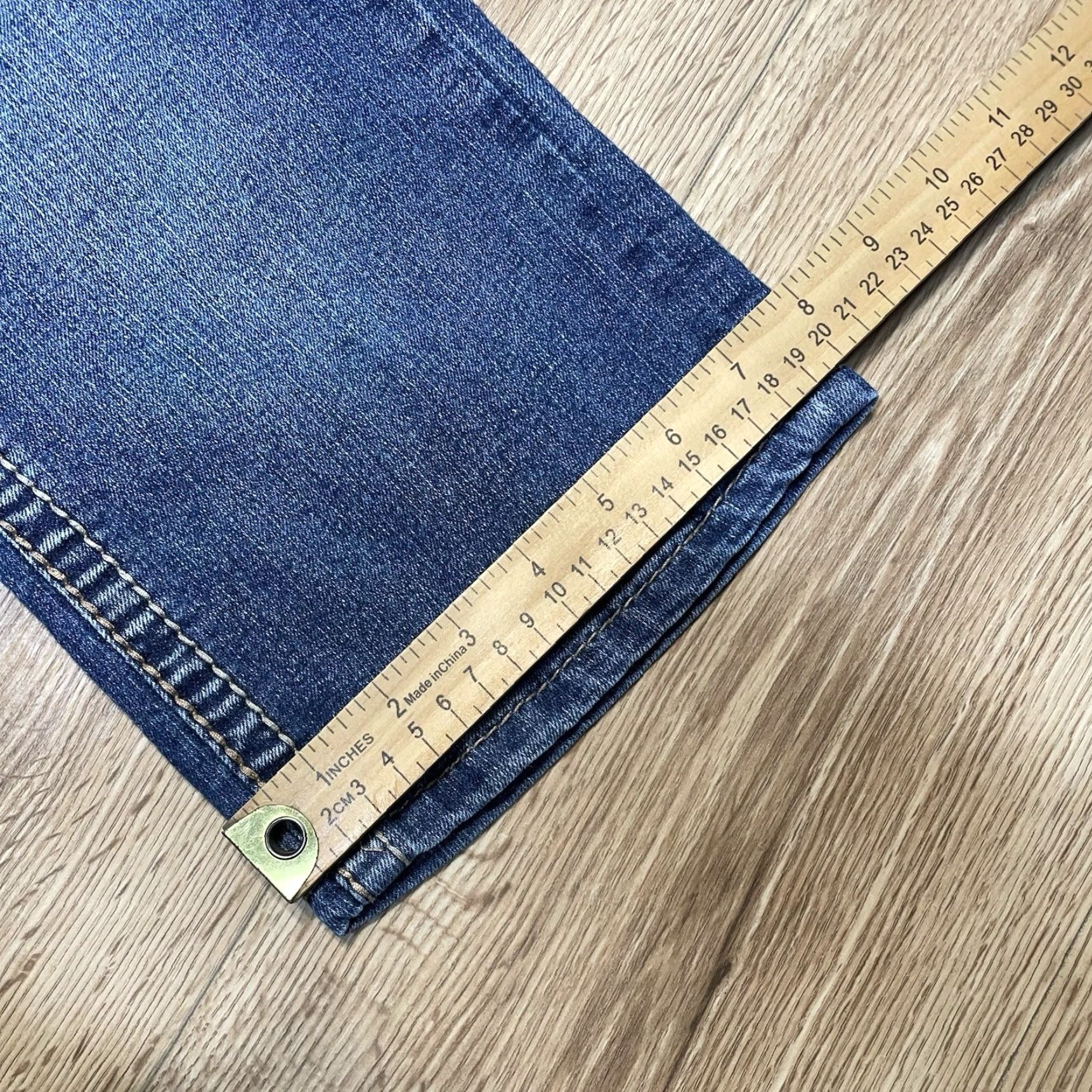 Vintage VINTAGE Artya Women’s Jeans Capri 9/10 Blue Casual Made in USA Size 30" / US 8 / IT 44 - 7 Thumbnail