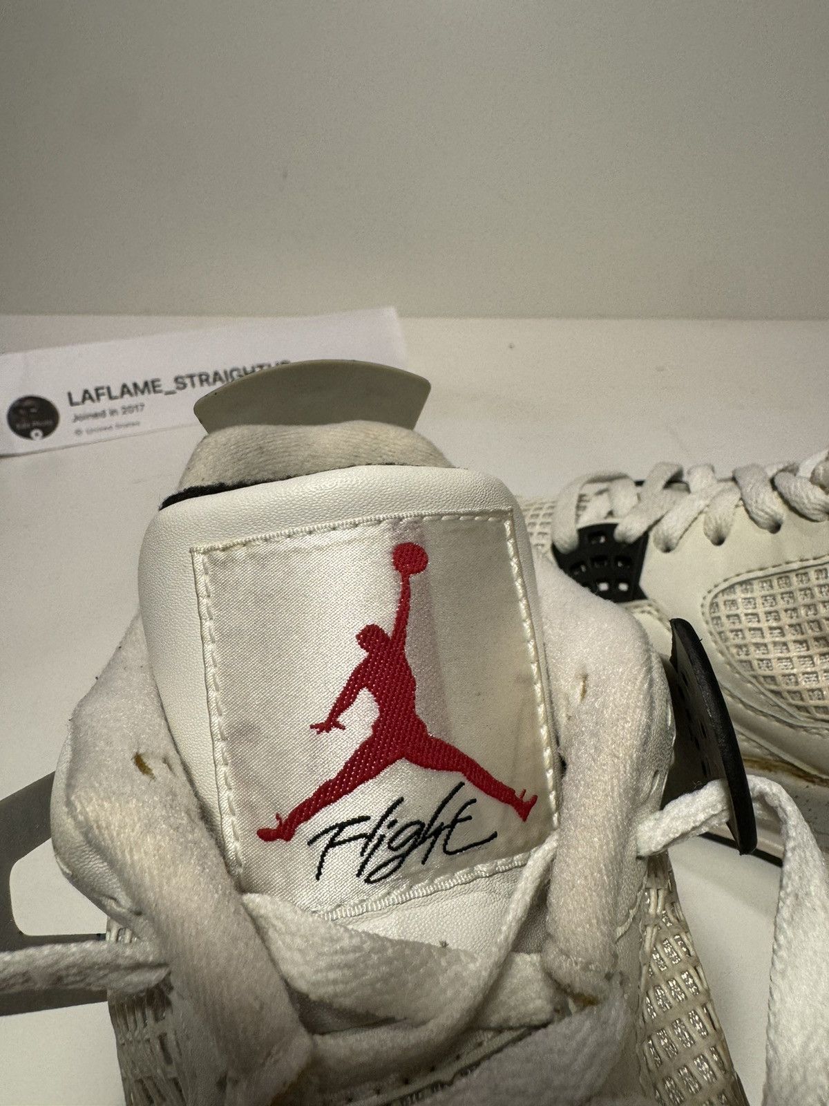 Jordan Brand Jordan White Cement 4 FINAL PRICE DROP!! Size US 11 / EU 44 - 18 Thumbnail