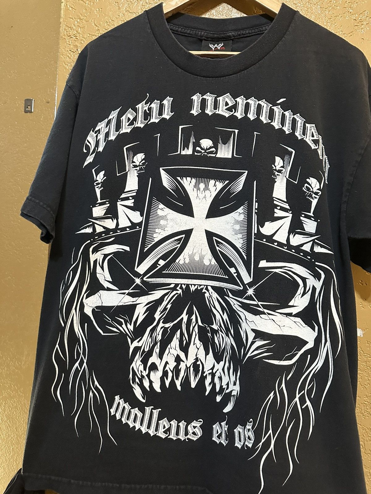 Affliction × Vintage × WWE RARE Vintage Triple H Cross Skull WWE T Shirt Large Size US L / EU 52-54 / 3 - 3 Thumbnail