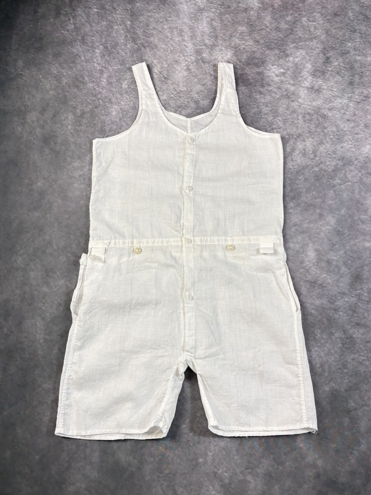 Vintage Antique Unionsuit 1900s Onepiece Underwear Workwear True Vin Size XS / US 0-2 / IT 36-38 - 11 Thumbnail