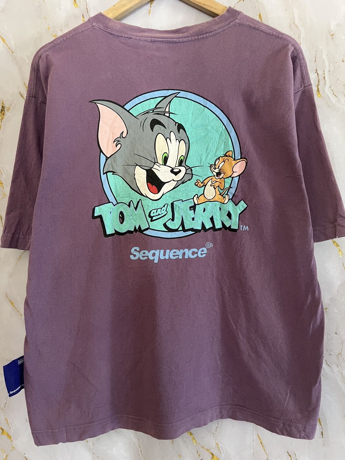 Cartoon Network Tom & Jerry Big Graphic Shirt – Rare SQNC Cartoon Streetwear Size US M / EU 48-50 / 2 - 2 Thumbnail