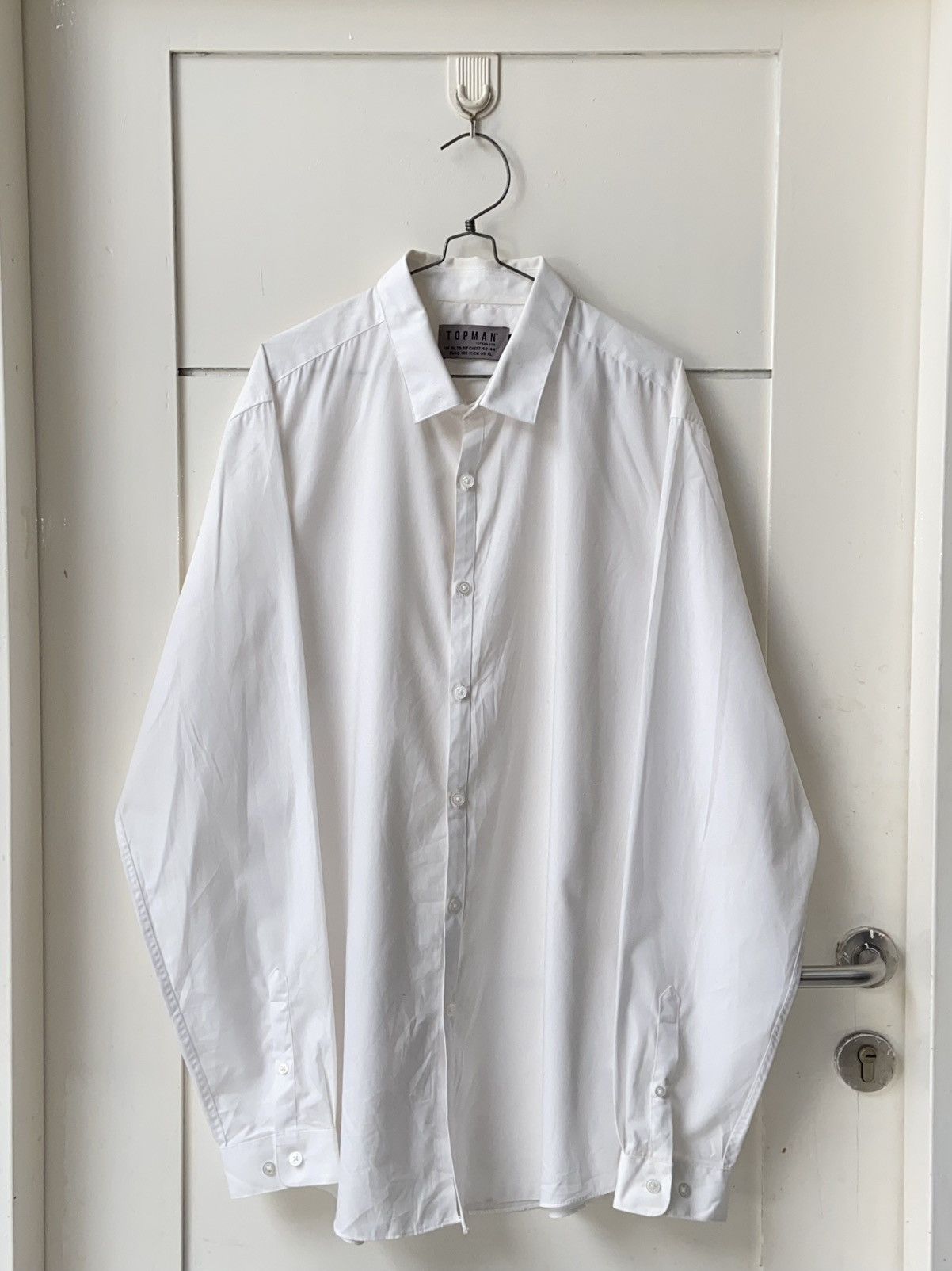 Topman TOPMAN White Shirt Size US L / EU 52-54 / 3 - 1 Thumbnail