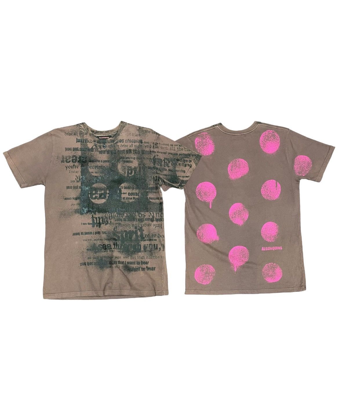 Japanese Brand Archival Gothic Lolita Algonquins Japan Punk Tee Size US M / EU 48-50 / 2 - 1 Thumbnail