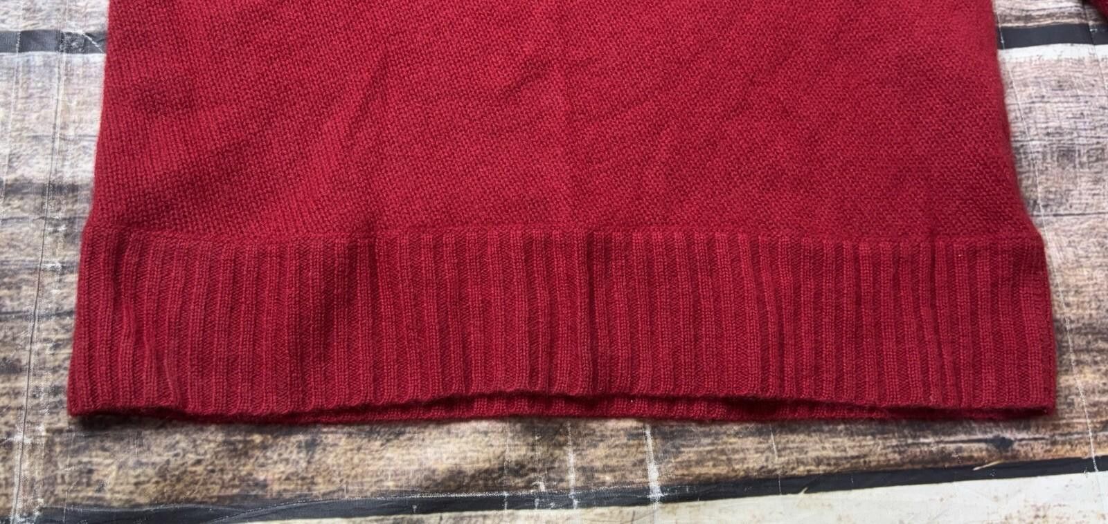Other Anne Klein Cashmere Sweater Women's Lace Sequin Rose Details Size M / US 6-8 / IT 42-44 - 6 Thumbnail
