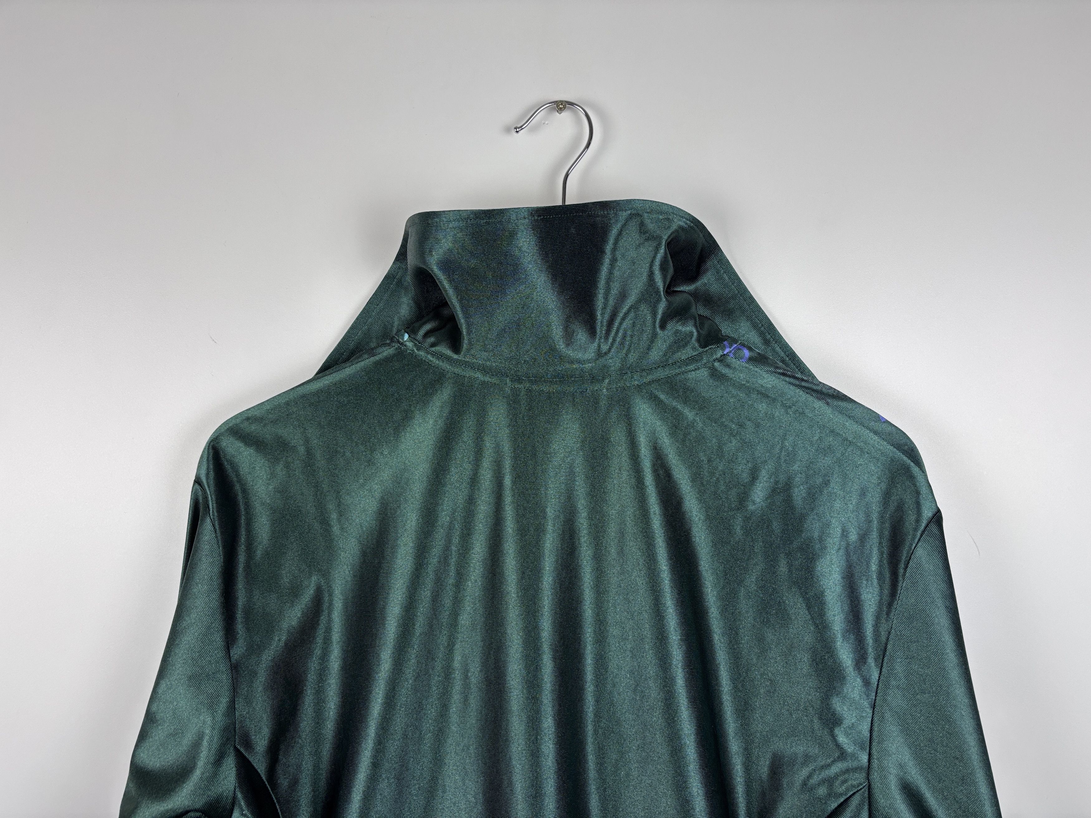 Adidas Mens Adidas Monogam Track Zip Jacket Green Size XL Size US XL / EU 56 / 4 - 8 Thumbnail