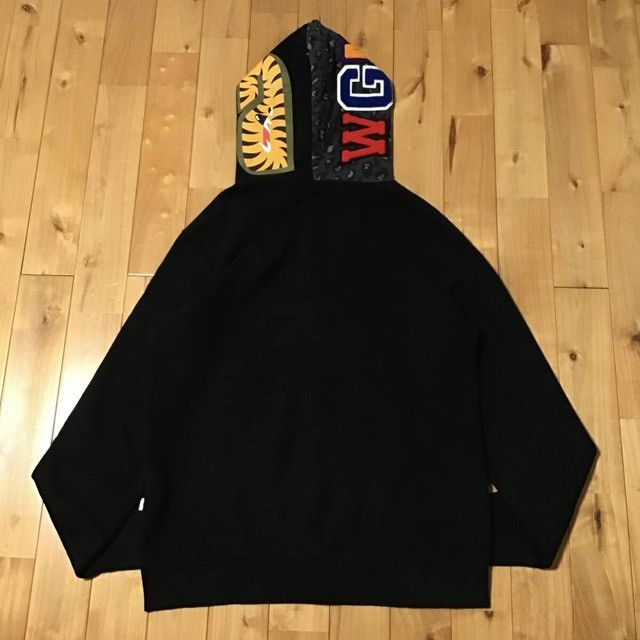 Bape × Nigo BAPE Leopard camo shark full zip hoodie a bathing ape NIGO Size US XL / EU 56 / 4 - 2 Thumbnail