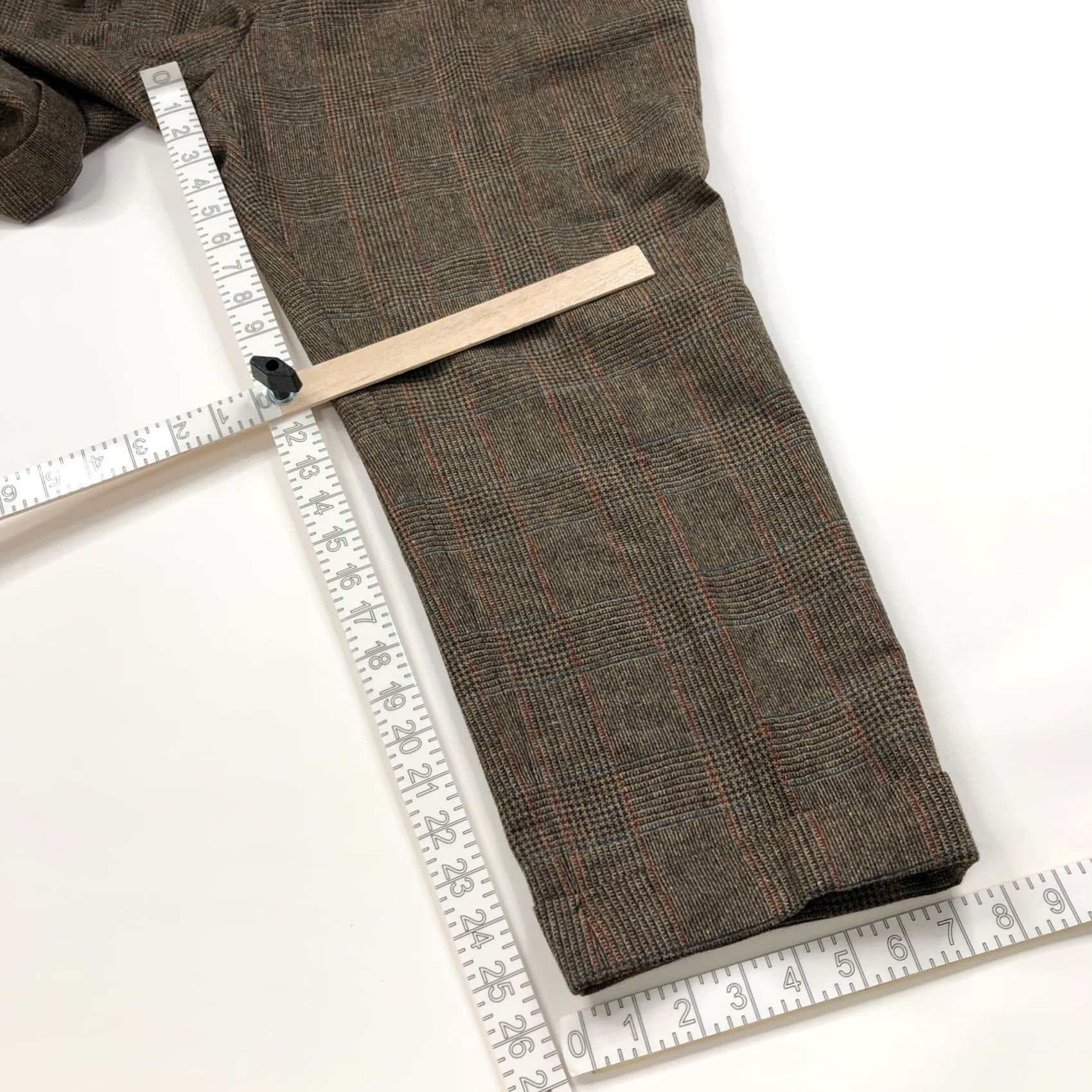 Polo Ralph Lauren Polo Ralph Lauren Dress Pants Wool Brown 38x32 Regular Straight Front Modern Vintage: No Size US 38 / EU 54 - 4 Thumbnail