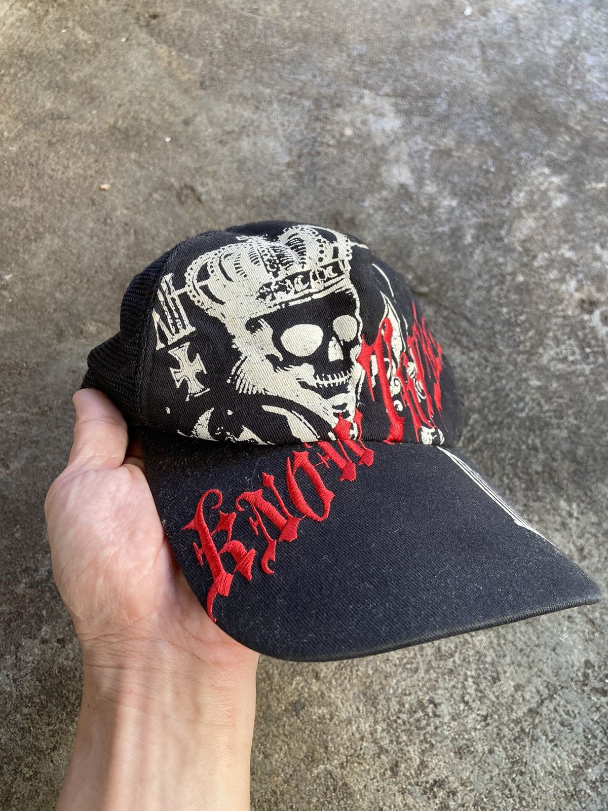 Japanese Brand KNOW THEYSELF JAPANESE BRAND SKULL CAP Size ONE SIZE - 2 Thumbnail
