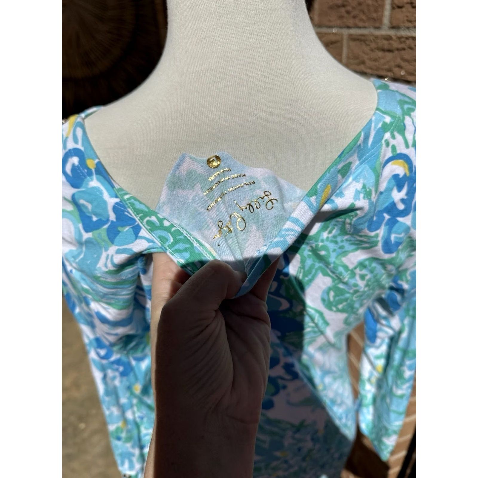 Lilly Pulitzer VINTAGE Lilly Pulitzer Sophie Dress Size Large? Size L / US 10 / IT 46 - 4 Thumbnail