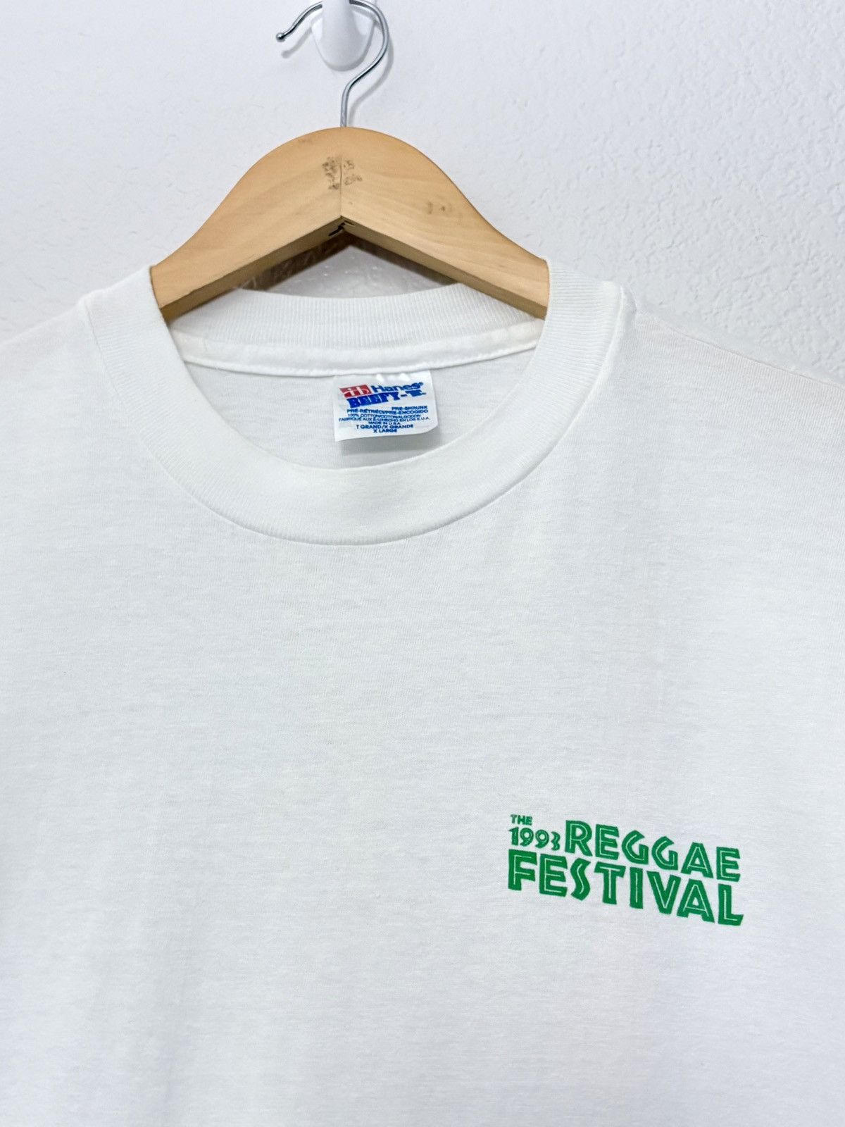 Vintage 90s Reggae Festival Common Sense Donovan HR Queen Ekanem Tee Size US XL / EU 56 / 4 - 2 Thumbnail