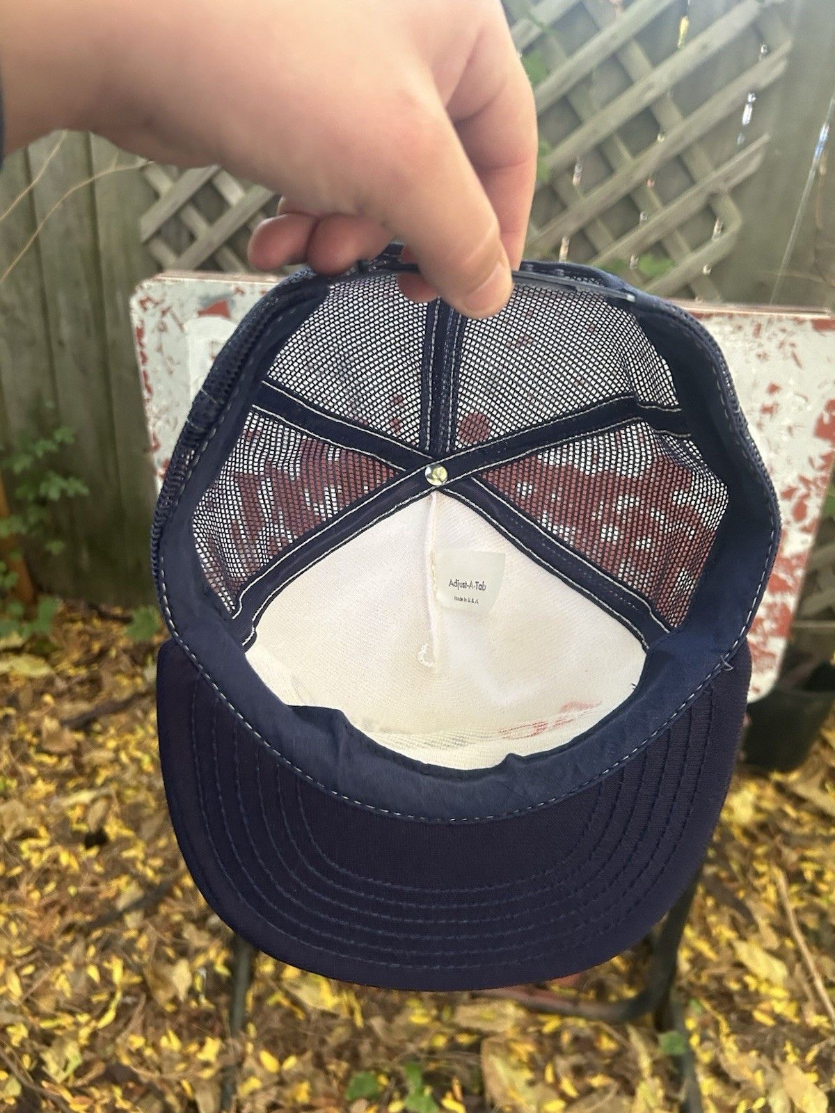 Vintage 80s trucker hat AC Delco batteries racing gold leaf made USA Size ONE SIZE - 5 Thumbnail