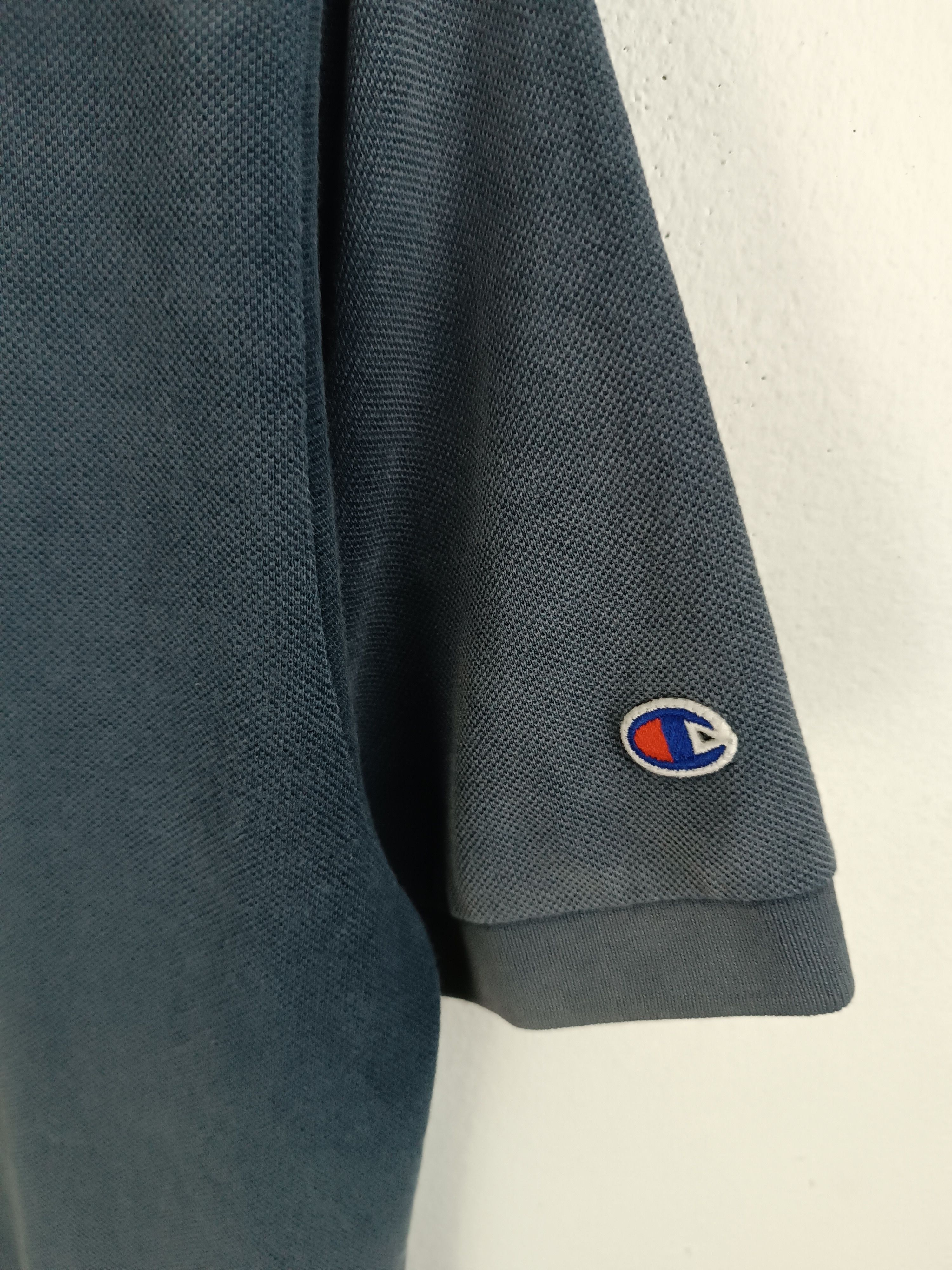 Champion VINTAGE Y2K FADED CHAMPION POLO BUTTON SHIRTS Size US L / EU 52-54 / 3 - 10 Thumbnail