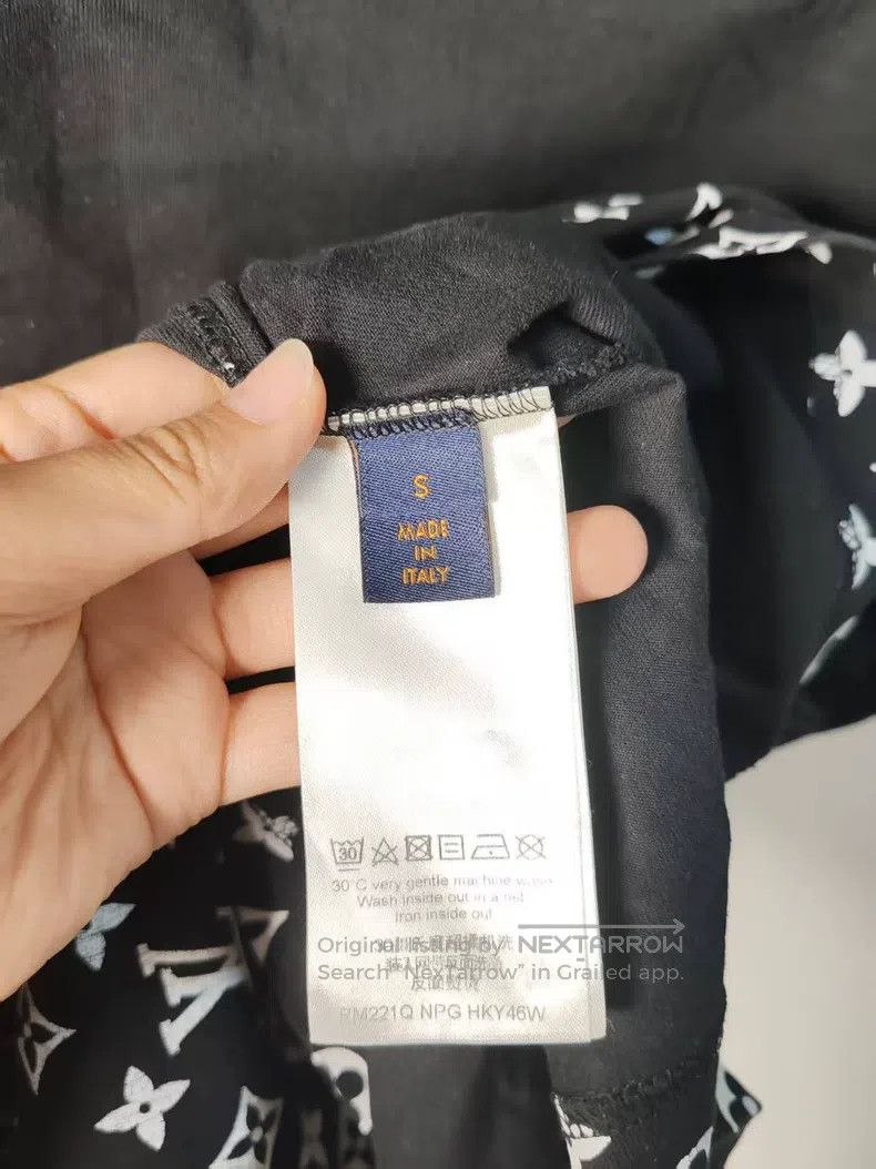 Louis Vuitton Louis Vuitton Black gradient full print short sleeve Size US S / EU 44-46 / 1 - 4 Thumbnail