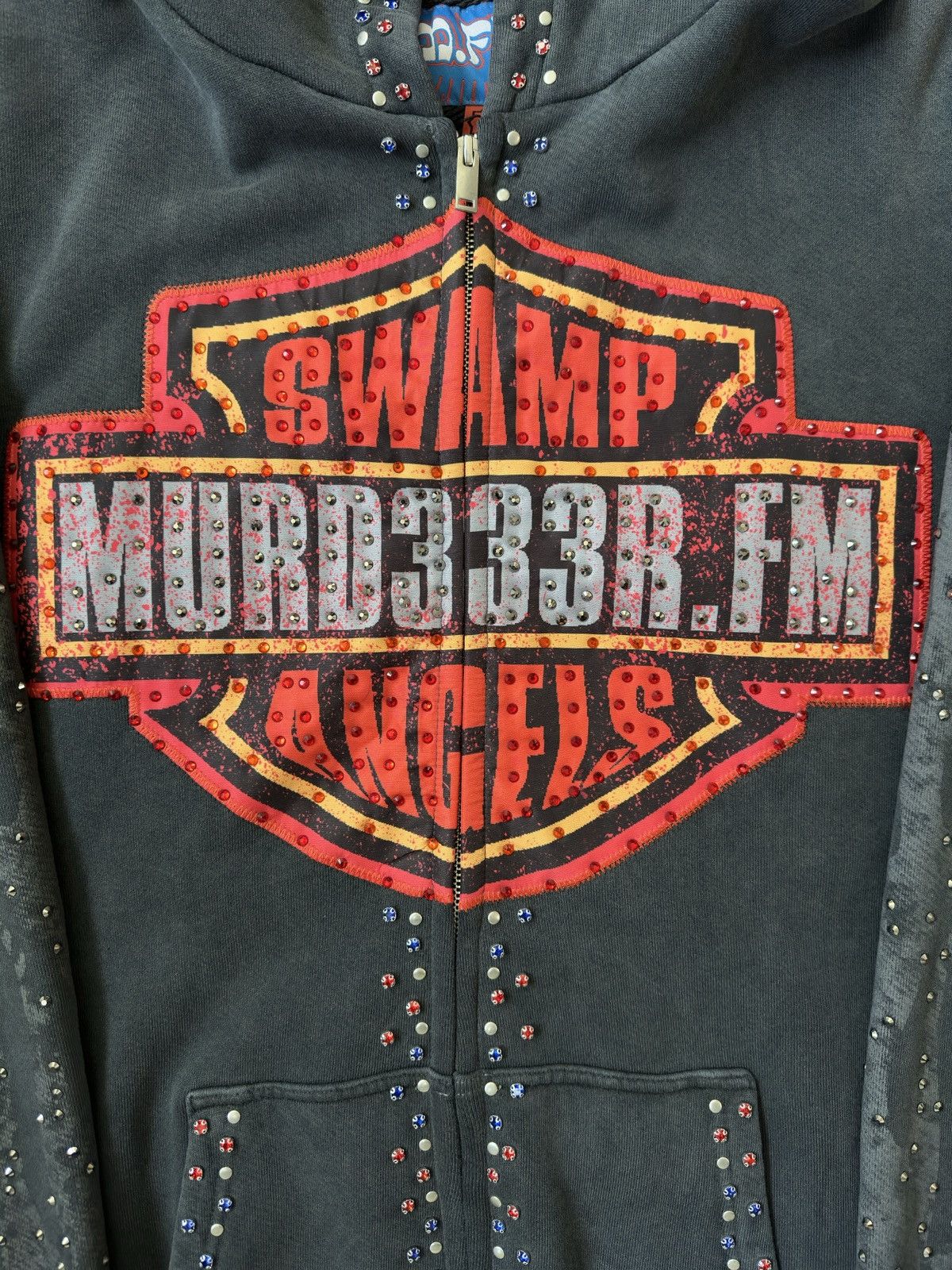 murd333r.fm MURD333r.fm Bloody Osiris Hoodie Gem | Grailed