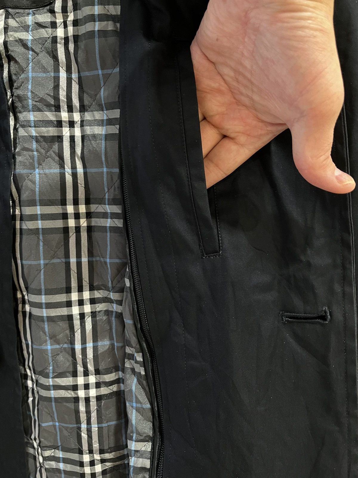 Burberry Burberry Black Label Nova Check Liner Trench Coat Size US M / EU 48-50 / 2 - 7 Thumbnail