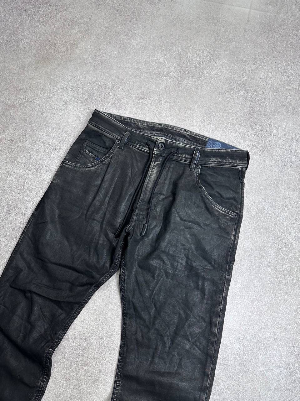 Diesel Vintage Diesel Avantgarde Y2K Leather Style Pants Y2K 30 Size US 30 / EU 46 - 3 Thumbnail