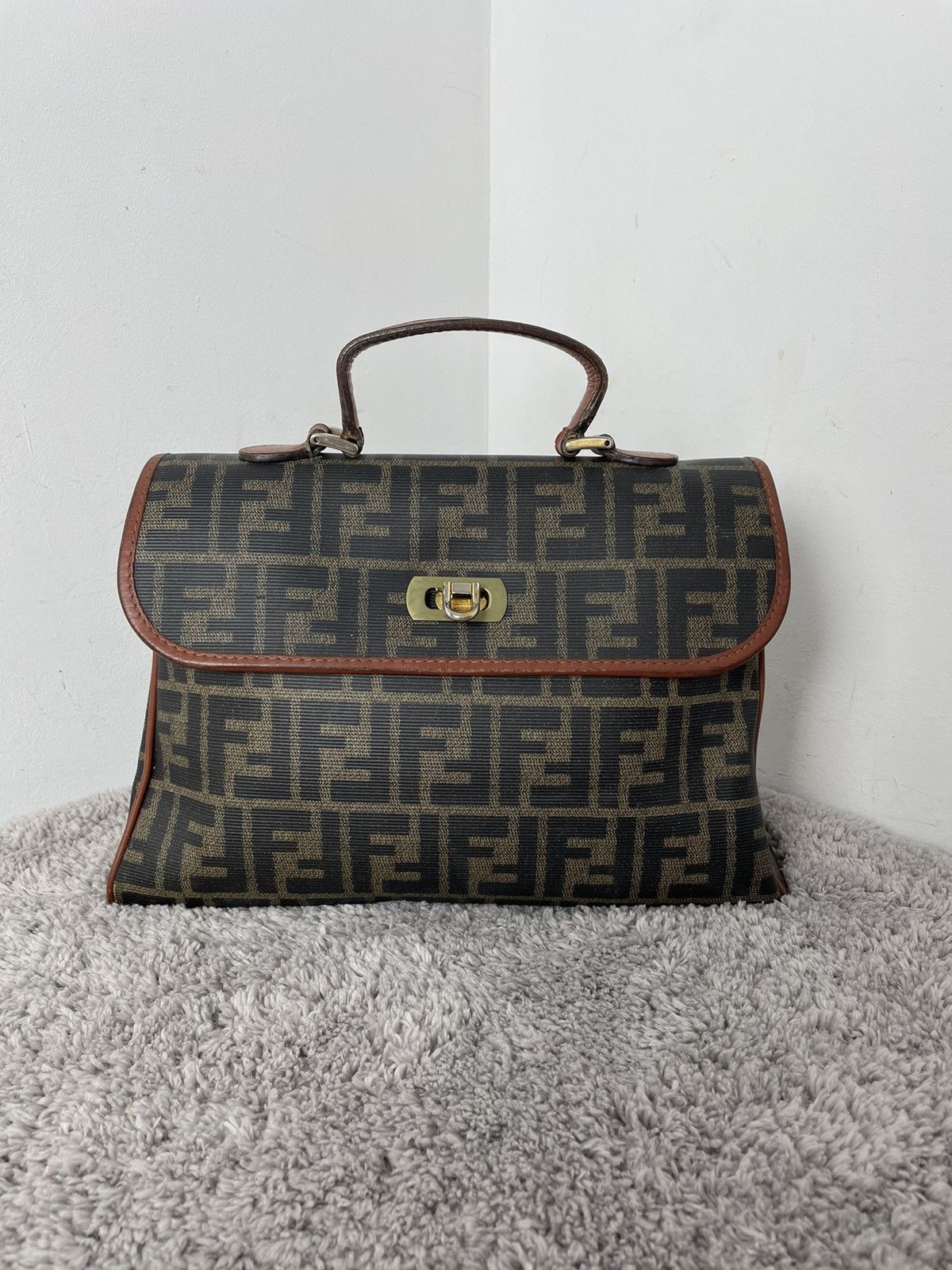 Fendi FENDI Bag FF 2 WAY Monogram With Crossbody Strap Size ONE SIZE - 5 Thumbnail