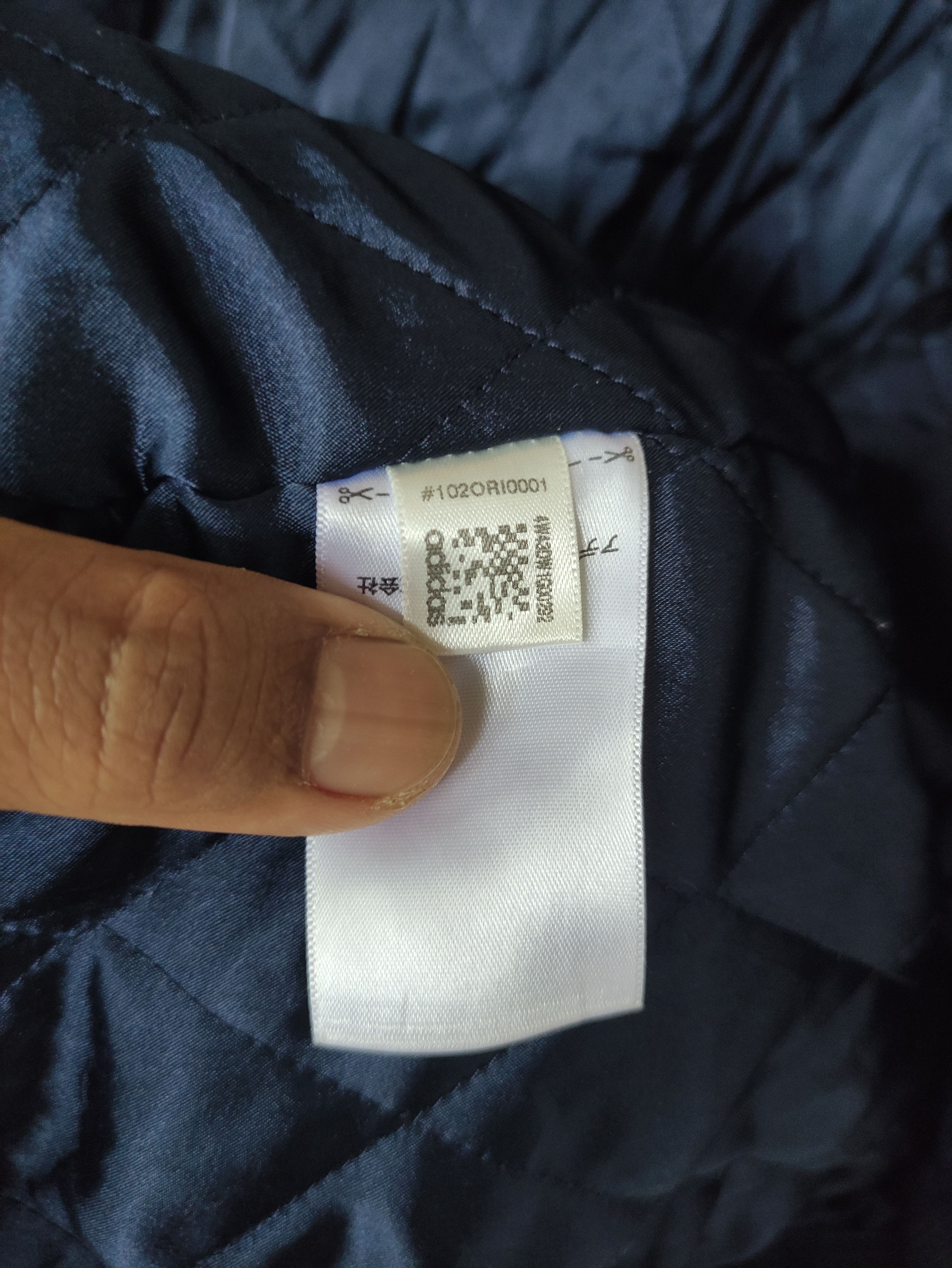 Adidas ADIDAS ORIGINALS JACKET BLOUSON CORDUROY PADDED NAVY Size US S / EU 44-46 / 1 - 20 Thumbnail