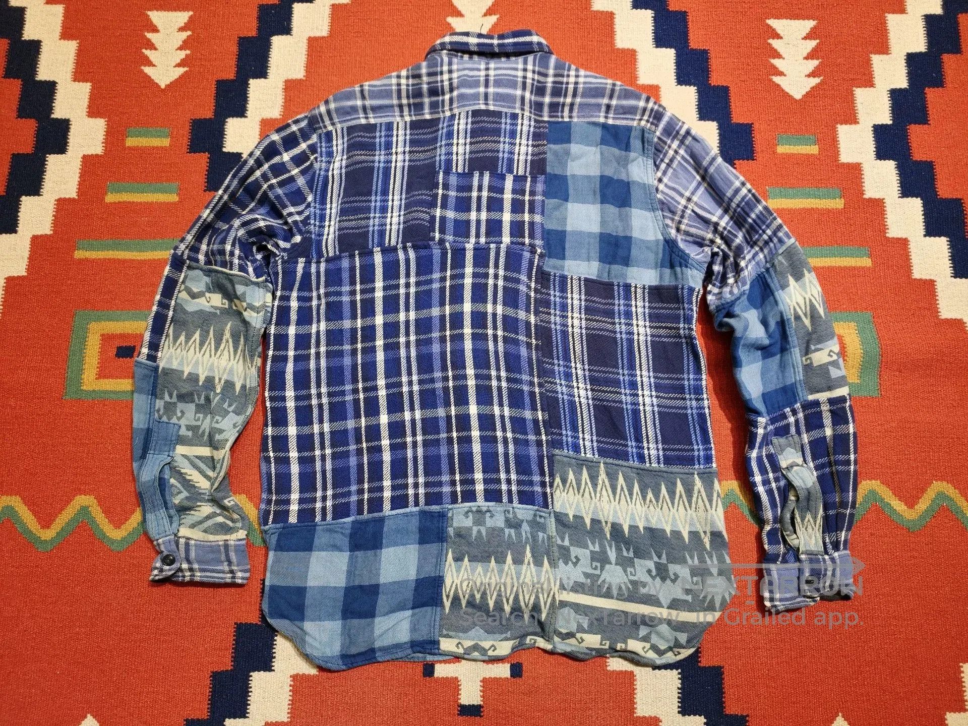 Polo Ralph Lauren Ralph Lauren RL Polo Indigo Patchwork Shirt. Size US M / EU 48-50 / 2 - 6 Thumbnail