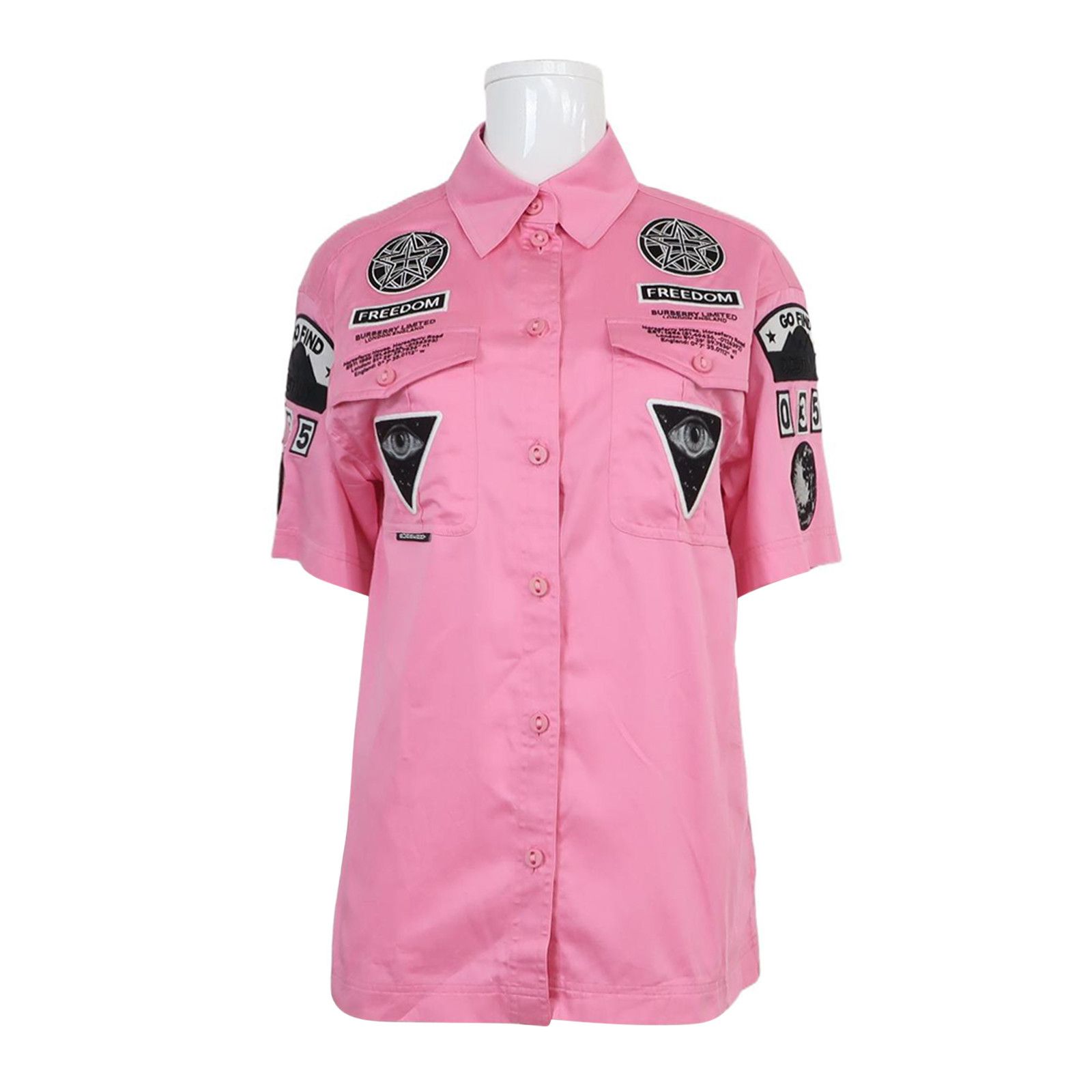 Burberry Burberry Women s Button Ups Size S / US 4 / IT 40 - 1 Thumbnail