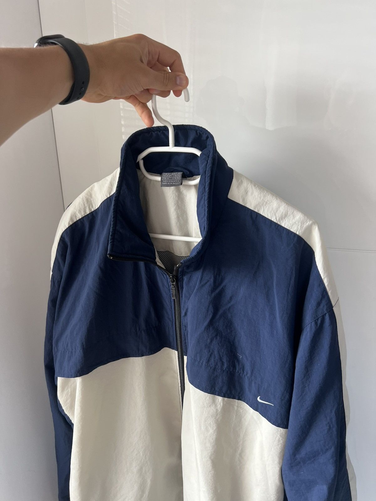 Vintage ‼️NIKE VINTAGE Y2K SWOOSH REGULAR 90s USA WINDBREAKER Jacket Size US XL / EU 56 / 4 - 3 Thumbnail